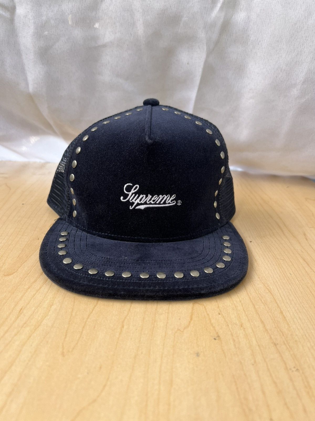 Supreme Studded Velvet Mesh | Grailed