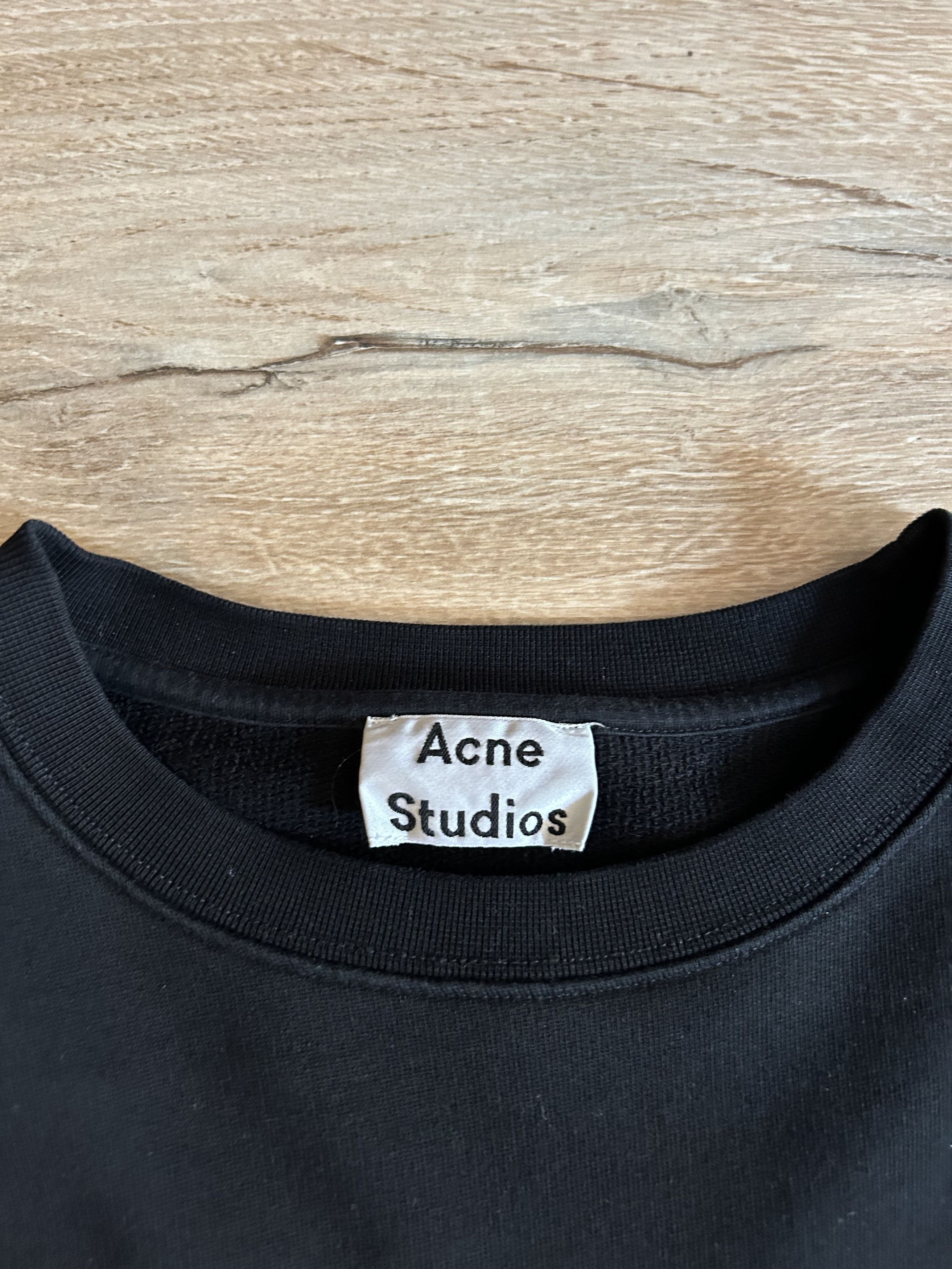 Acne Studios Black Casey Sweater Size US M / EU 48-50 / 2 - 2 Thumbnail