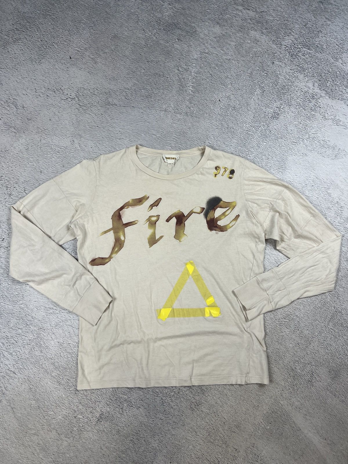 Diesel × Vintage Vintage Diesel Fire Department RARE Long sleeve y2k M Size US M / EU 48-50 / 2 - 1 Thumbnail