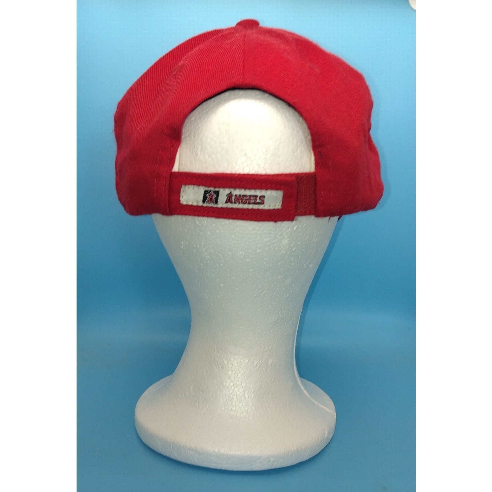 New Era MLB Los Angeles Angels Baseball Cap Red NewEra Adult Adjust Size ONE SIZE - 4 Thumbnail
