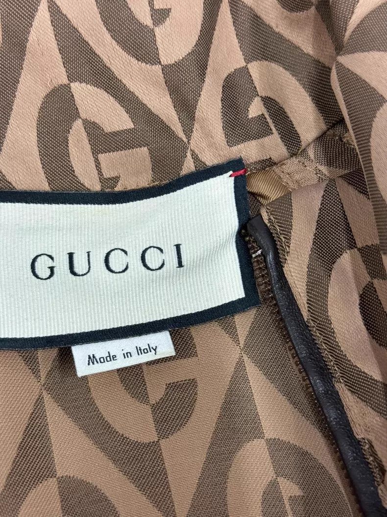 Gucci Gucci Khaki striped zipper jacket Size XS / US 0-2 / IT 36-38 - 4 Thumbnail