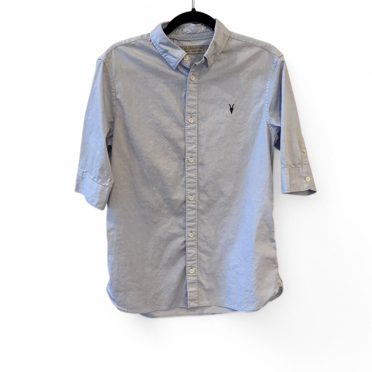 Allsaints AllSaints Redondo Half Sleeve Slim Fit Button-down Shirt Size US S / EU 44-46 / 1 - 2 Thumbnail