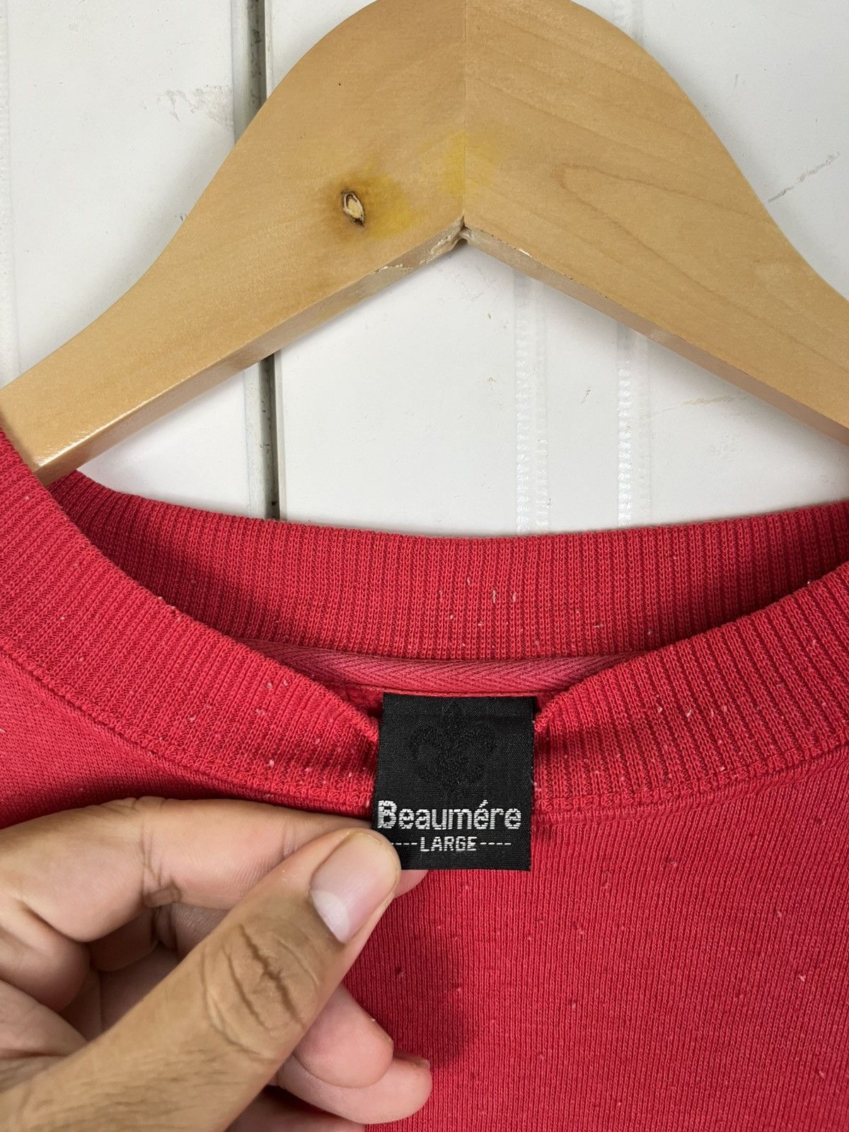 Japanese Brand × Vintage Vintage Cross Dragon Beaumere Sweatshirt Size US L / EU 52-54 / 3 - 9 Thumbnail