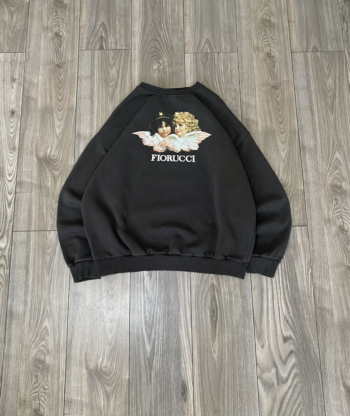 Fiorucci Vintage Fiorucci Angels Print Crew Neck Sweatshirt Size M Size US M / EU 48-50 / 2 - 1 Thumbnail