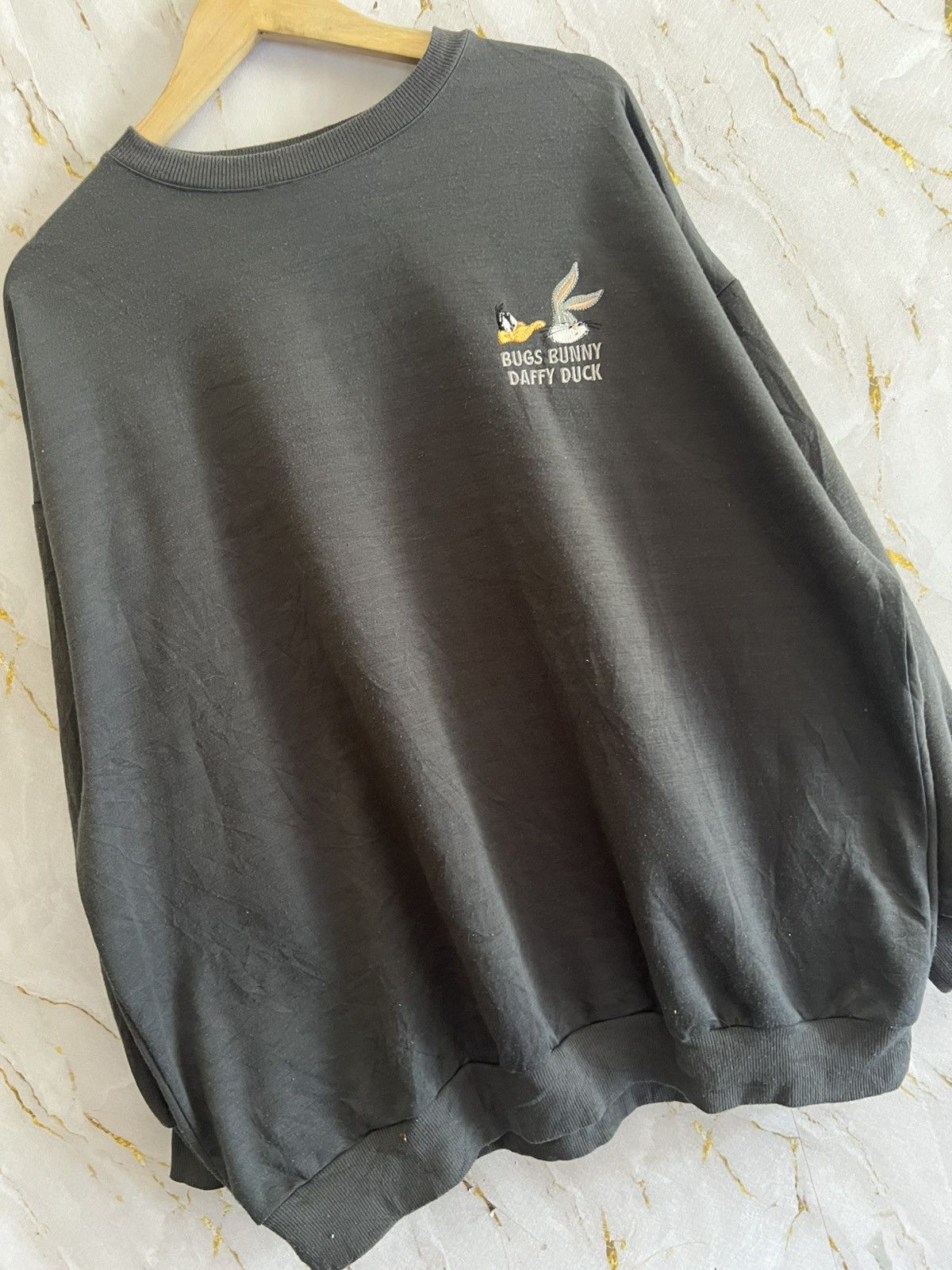 Vintage Vintage Bugs Bunny & Daffy Duck Sweatshirt Size US L / EU 52-54 / 3 - 3 Thumbnail