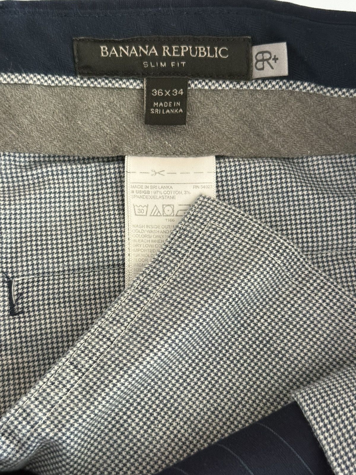 Banana Republic 44L - Banana Republic Pinstripe Suit Size 42R - 5 Thumbnail