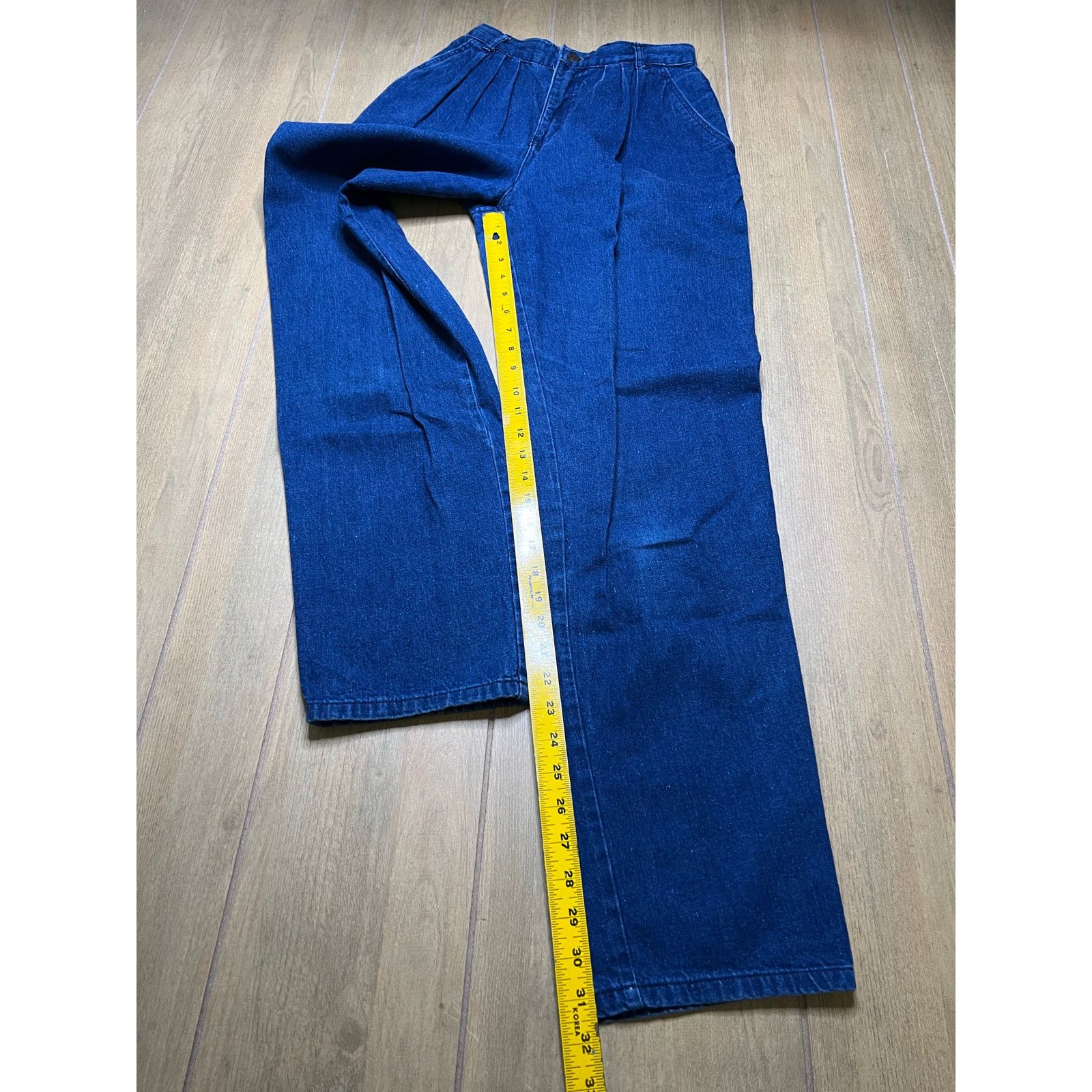 Calvin Klein Vintage Calvin Klein Jeans Womens 8 High Waist Pleated 24x31 Size 30" / US 8 / IT 44 - 8 Thumbnail