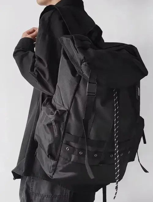Goods × Japanese Brand Bag Fashion utility grunge backpack aesthetic Size ONE SIZE - 2 Thumbnail