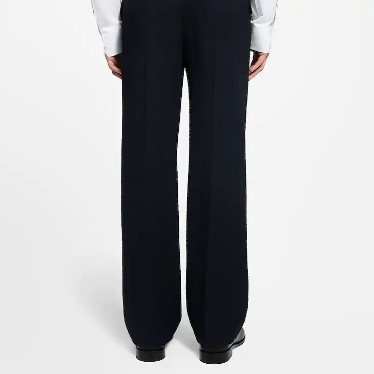 Louis Vuitton Textured Tailored Trousers Size 48S - 3 Thumbnail