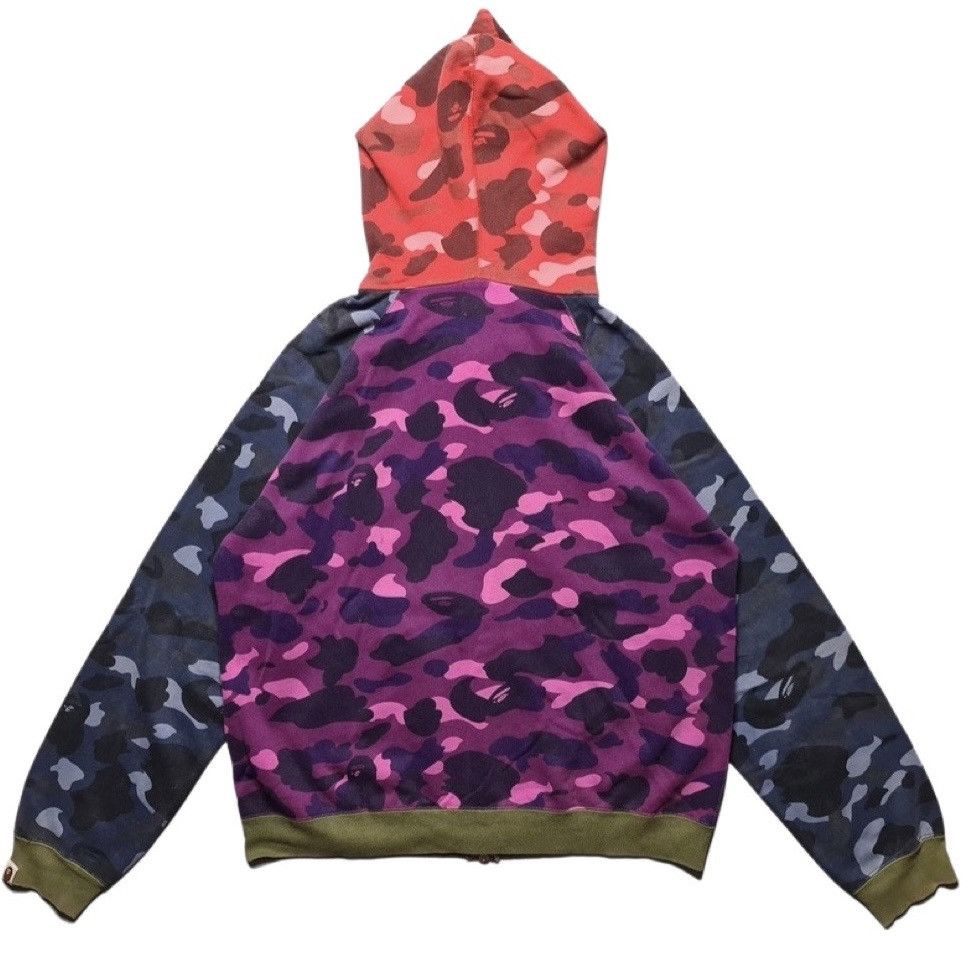 Bape Bape 2005 OG Crazy Camo Full Zip Hoodie Size US L / EU 52-54 / 3 - 2 Thumbnail