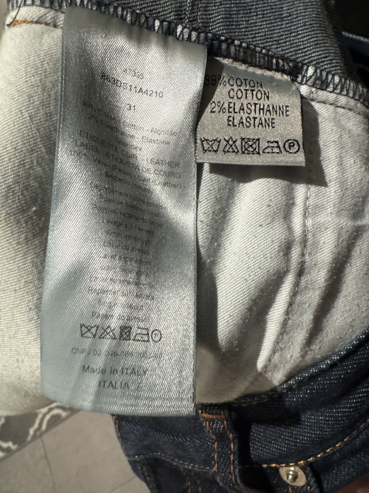 Dior SS11 KVA Era Dior jeans Size US 31 - 10 Thumbnail
