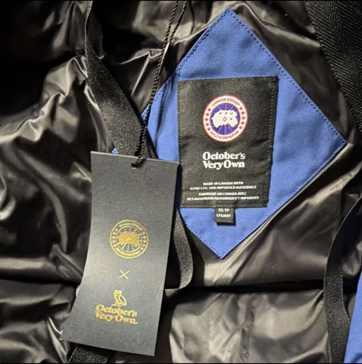 Canada Goose × October's Very Own Canada Goose x OVO Expedition Parka Blue XS Size US XS / EU 42 / 0 - 5 Thumbnail