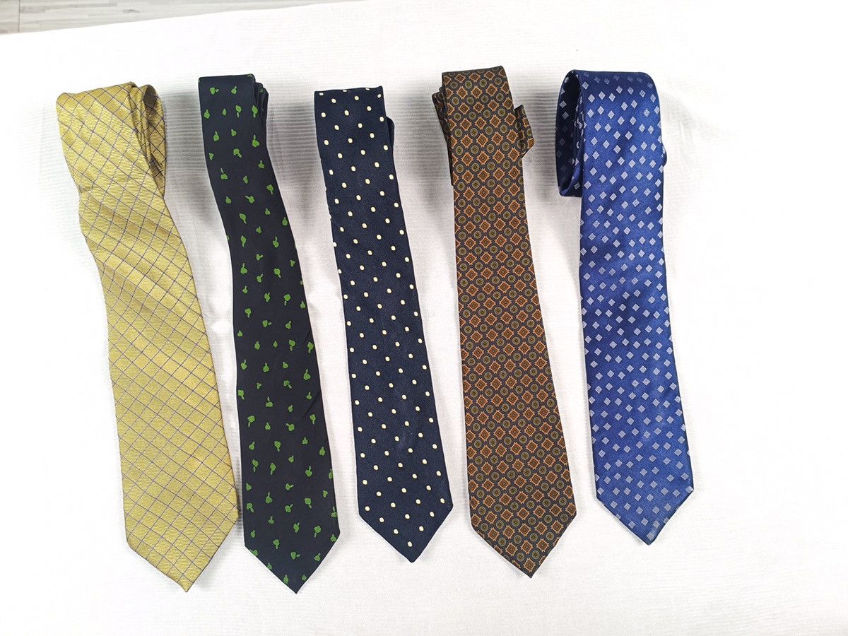 Brooks Brothers × Givenchy Combo tie 5pcs Givenchy,Lanvin,BrooksBrothers,YSL & RL Size ONE SIZE - 2 Thumbnail