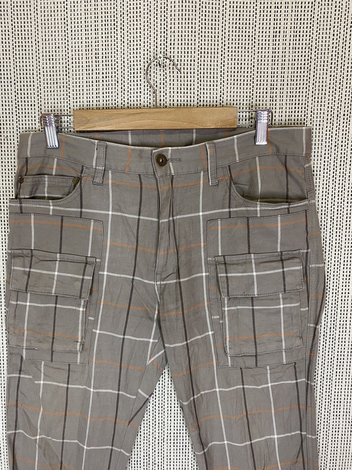 PPFM ‼️PPFM TARTAN BUSH PANT SKINNY NICE DESIGN‼️ Size US 33 - 3 Thumbnail