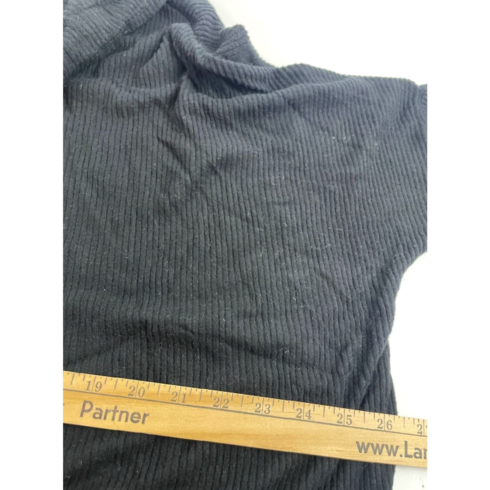 Vintage Status By Chenault Sweater Women's M Black Pullover Ribbed Cowl Neck NWD Size M / US 6-8 / IT 42-44 - 4 Thumbnail