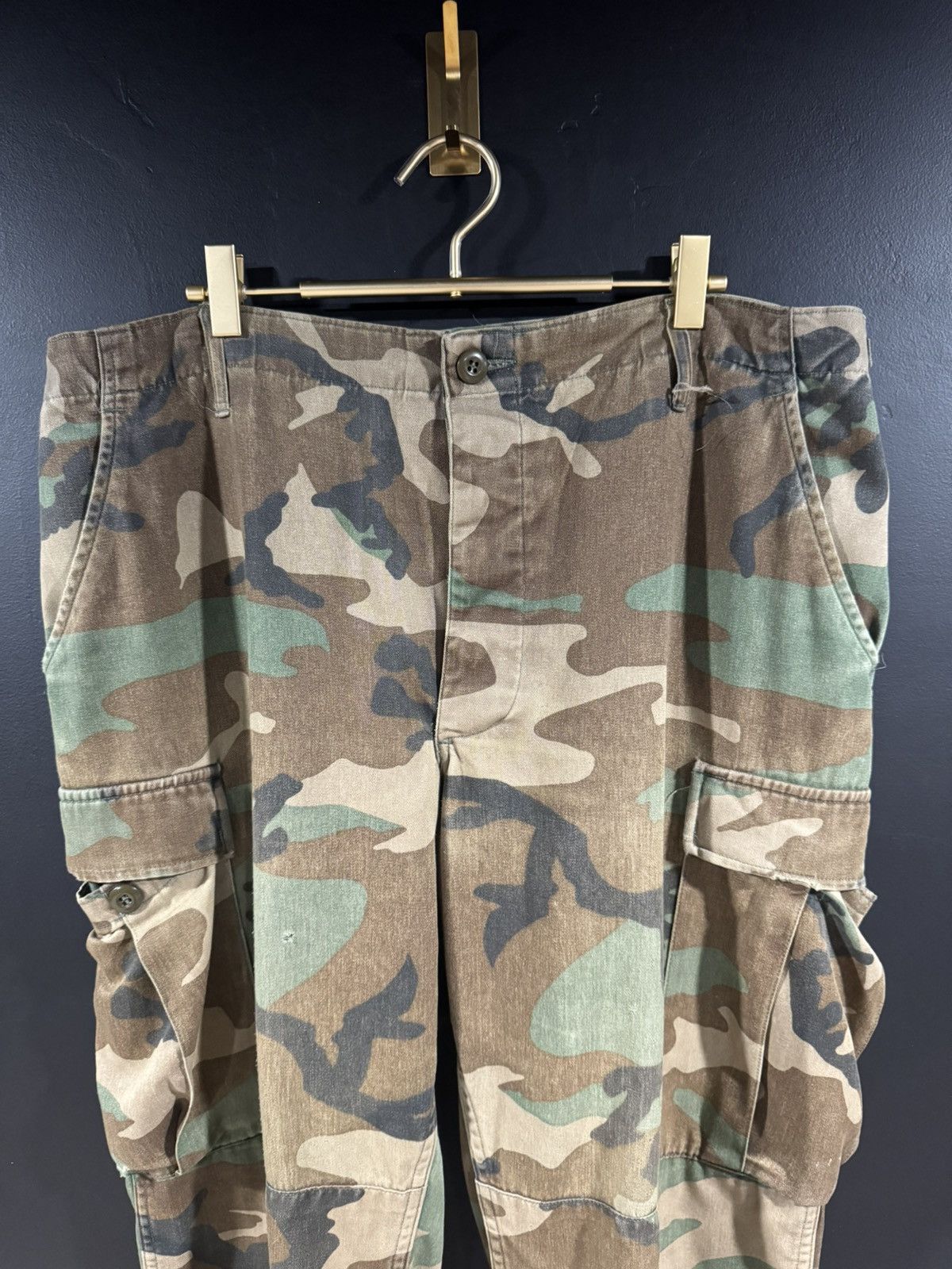 Vintage 1990s Vintage Propper US Military Camouflage Cargo Pants 36 Size US 36 / EU 52 - 3 Thumbnail