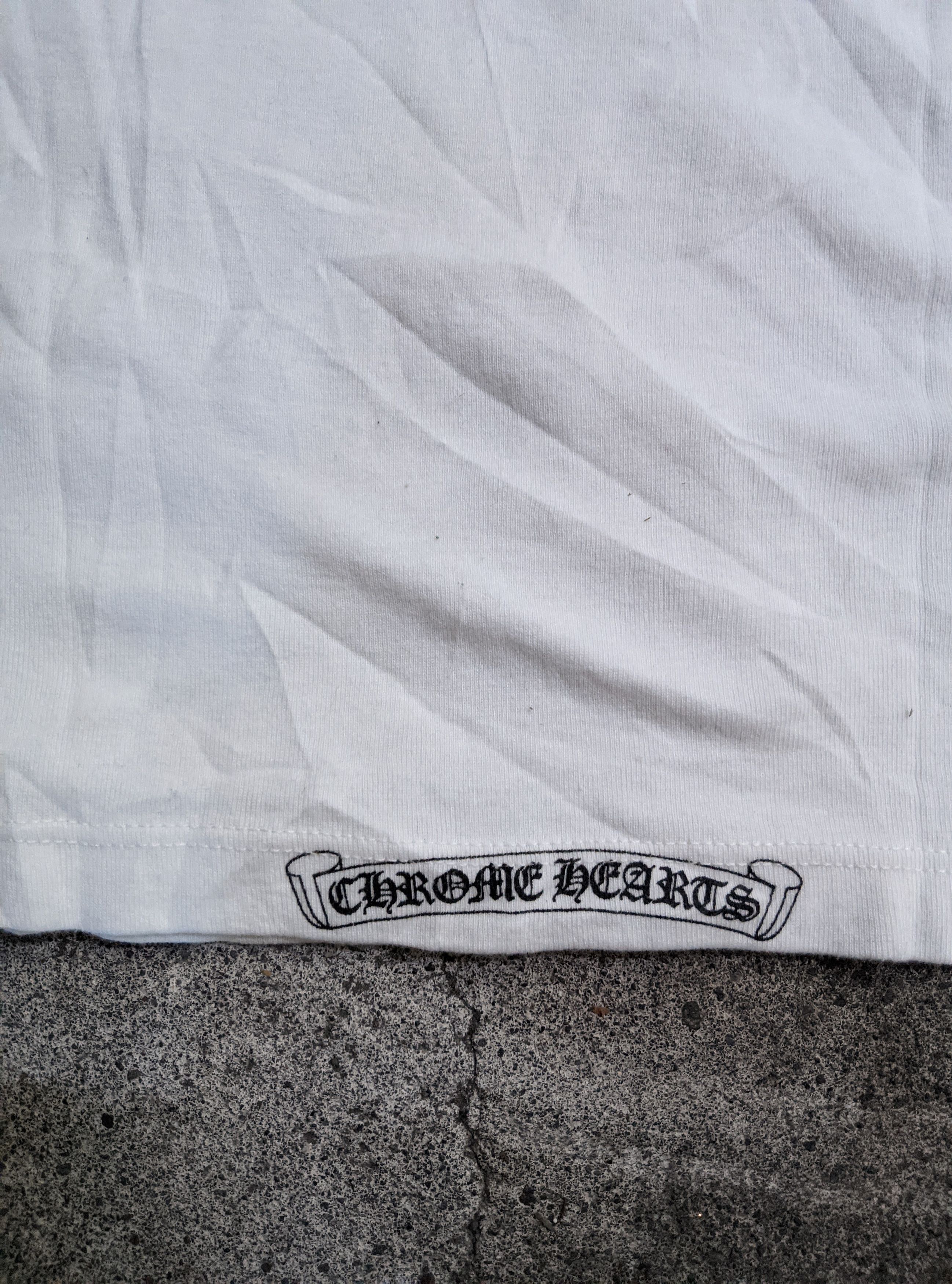 Chrome Hearts Vintage 90s Chrome hearts love vine baby t shirt Size ONE SIZE - 5 Thumbnail