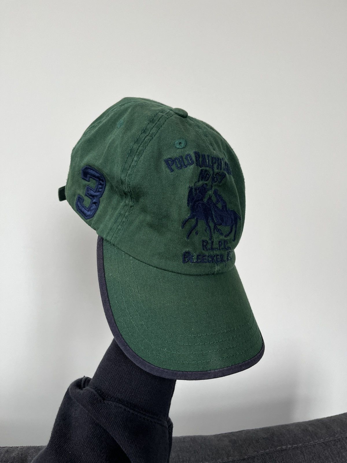 Polo Ralph Lauren PRL Polo Ralph Lauren Iconic Green Cap Size ONE SIZE - 10 Thumbnail