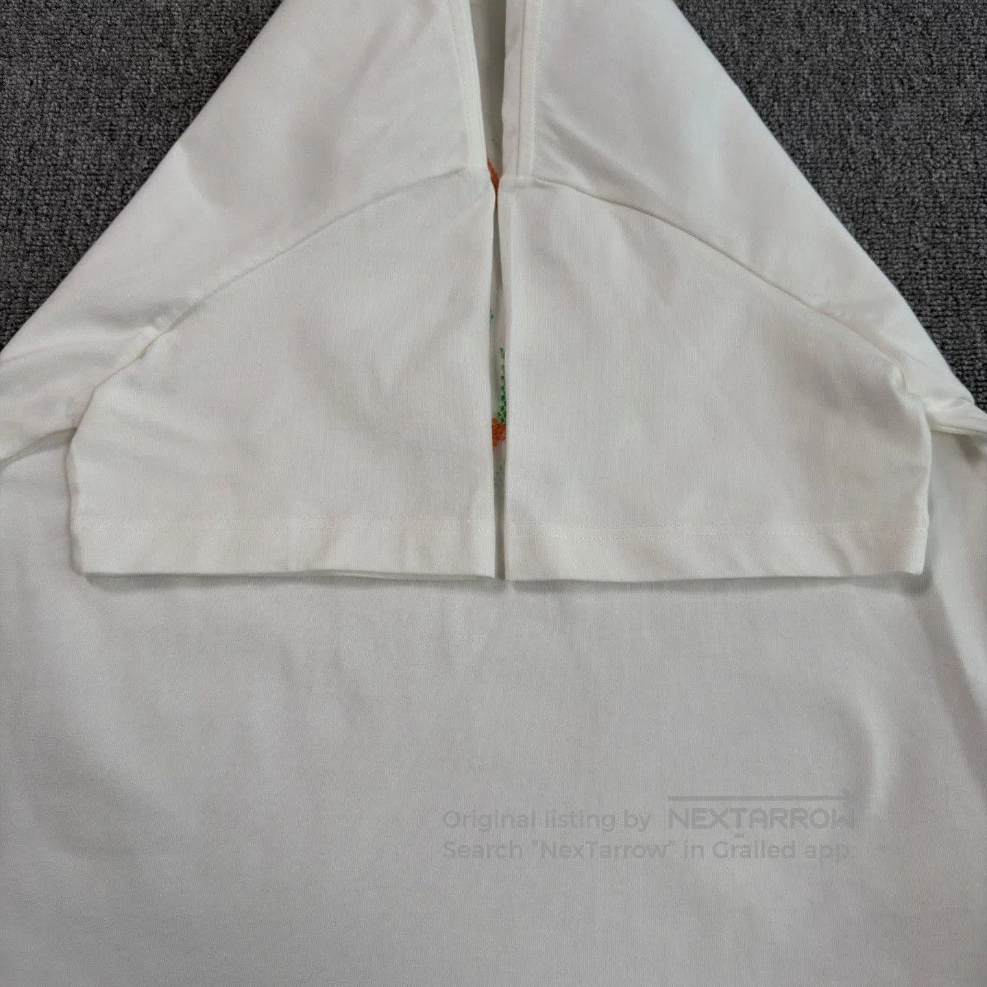Louis Vuitton LV 25 Three-Flower Beaded White Tee. Size S / US 4 / IT 40 - 8 Thumbnail