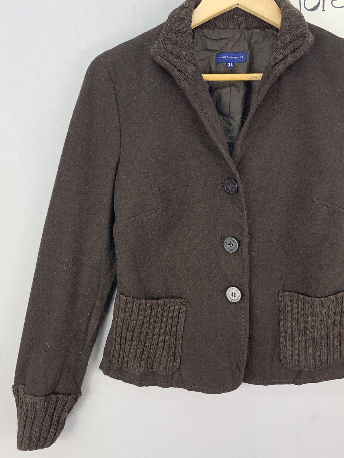 Adolfo Dominguez Vintage Adolfo Dominguez Wool Blend Blazer Jacket Size XS / US 0-2 / IT 36-38 - 4 Thumbnail