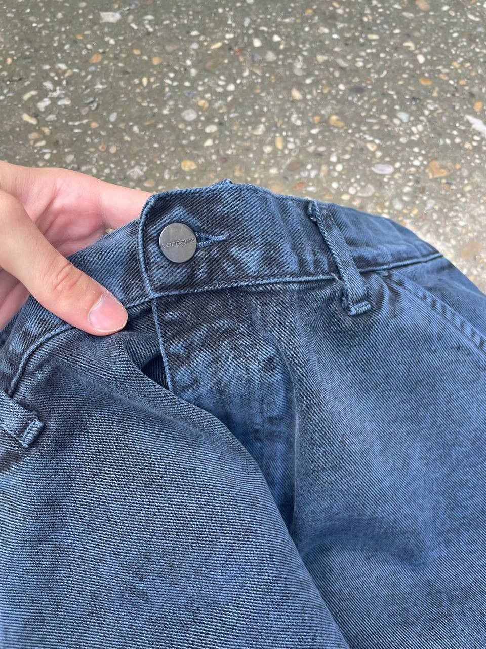 Carhartt × Vintage CARHARTT DOUBLE SINGLE KNEE WORKWEAR RAP STYLE PANTS Size US 34 / EU 50 - 4 Thumbnail
