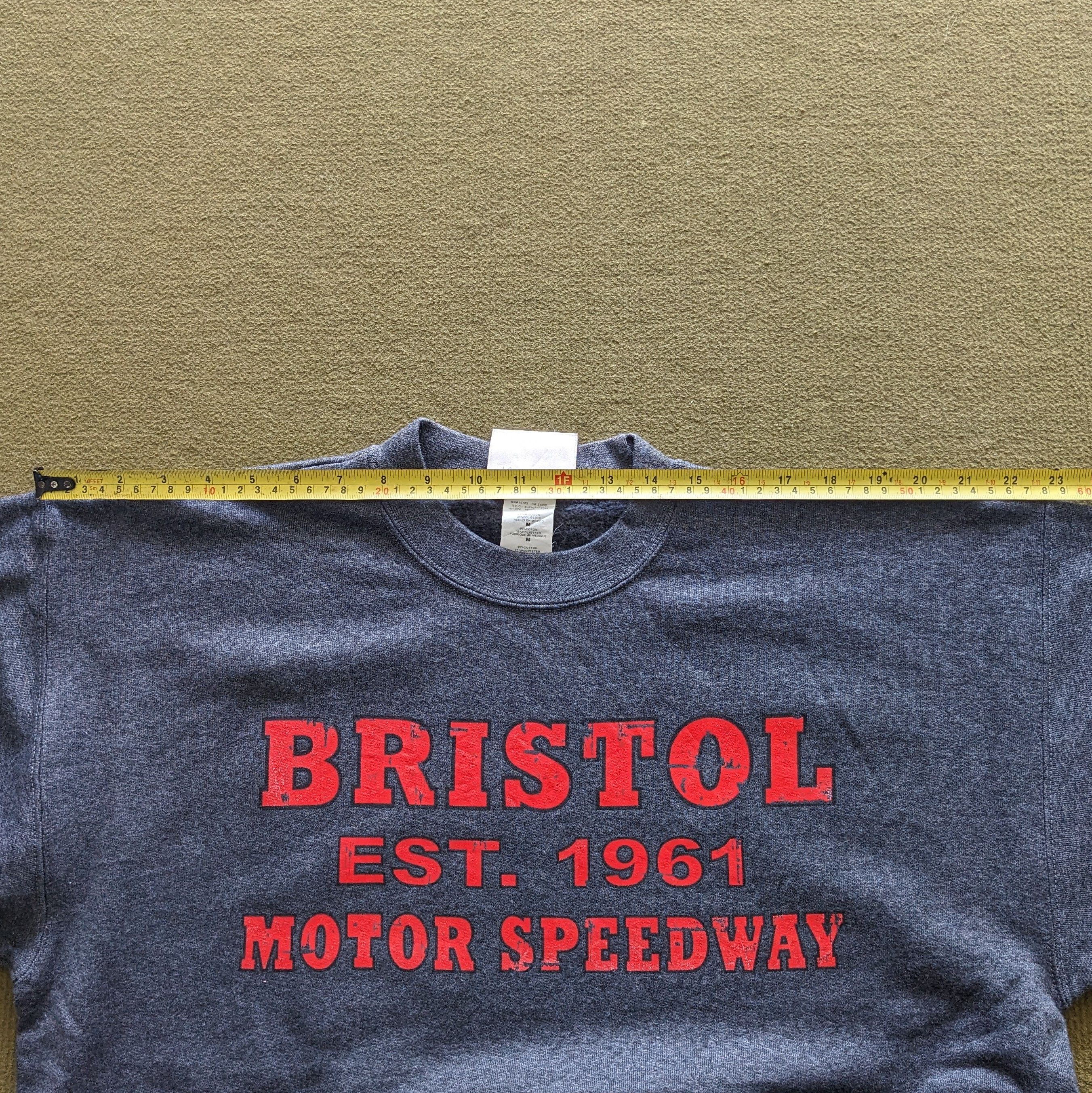 Other Vintage BRISTOL MOTOR SPEEDWAY Crewneck Sweatshirt Size US L / EU 52-54 / 3 - 5 Thumbnail