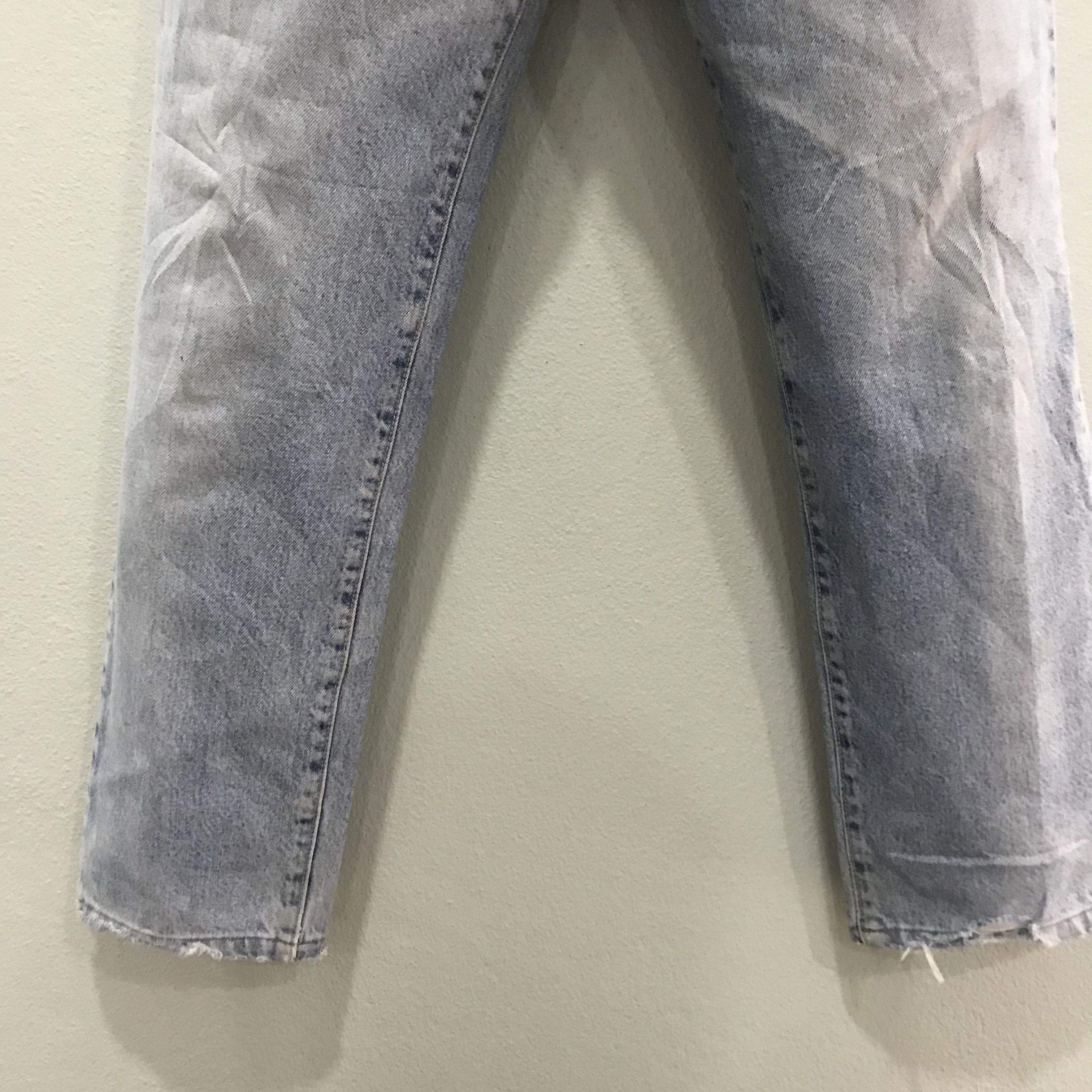 Wrangler Vintage Wrangler Light Wash High Waist Straight Leg Size US 31 - 4 Thumbnail