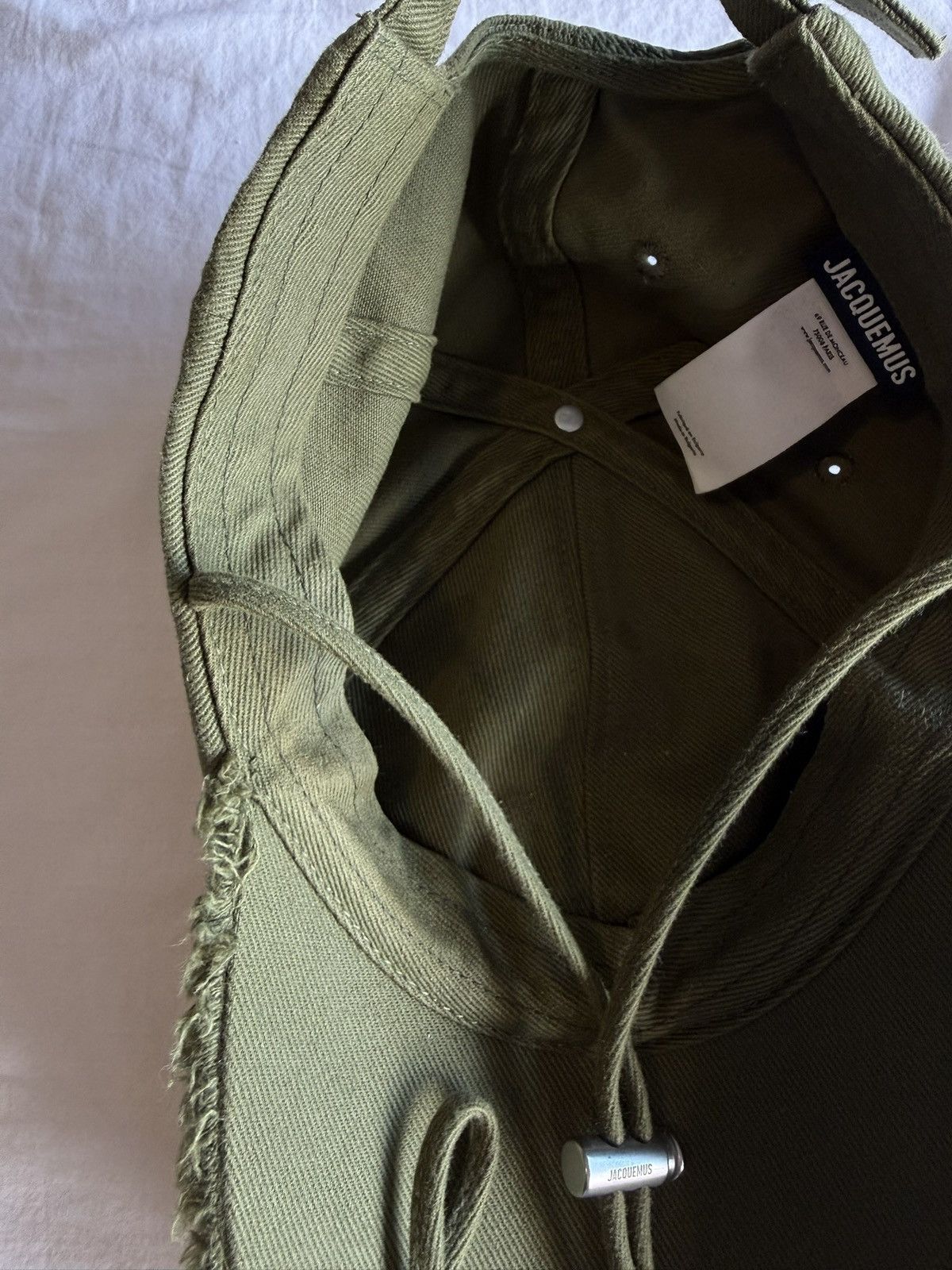 Jacquemus Jacquemus La Casquette Artichaut Cap Khaki Size ONE SIZE - 6 Thumbnail