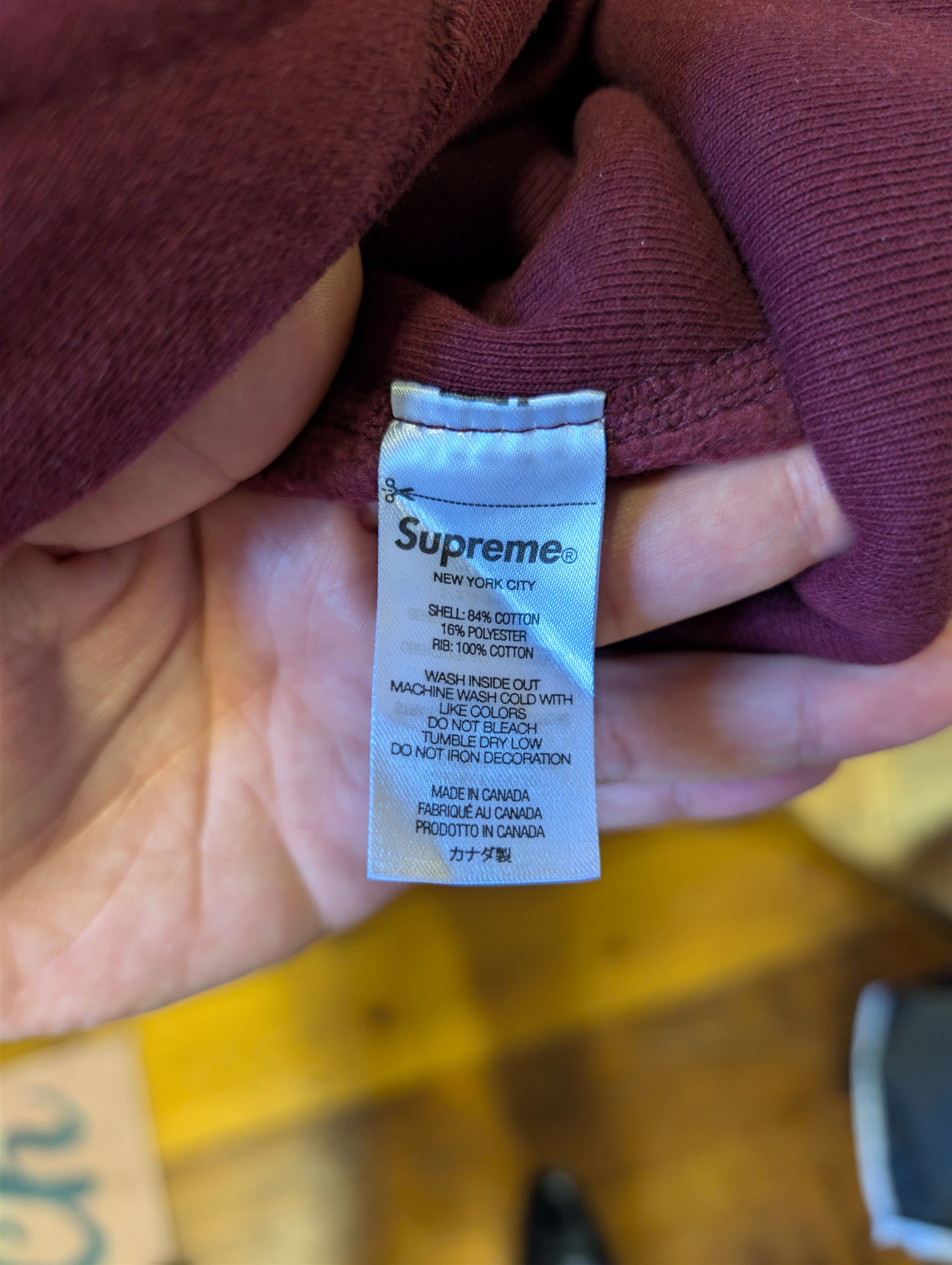 Supreme Supreme 2023 Motion Logo Size US S / EU 44-46 / 1 - 5 Thumbnail