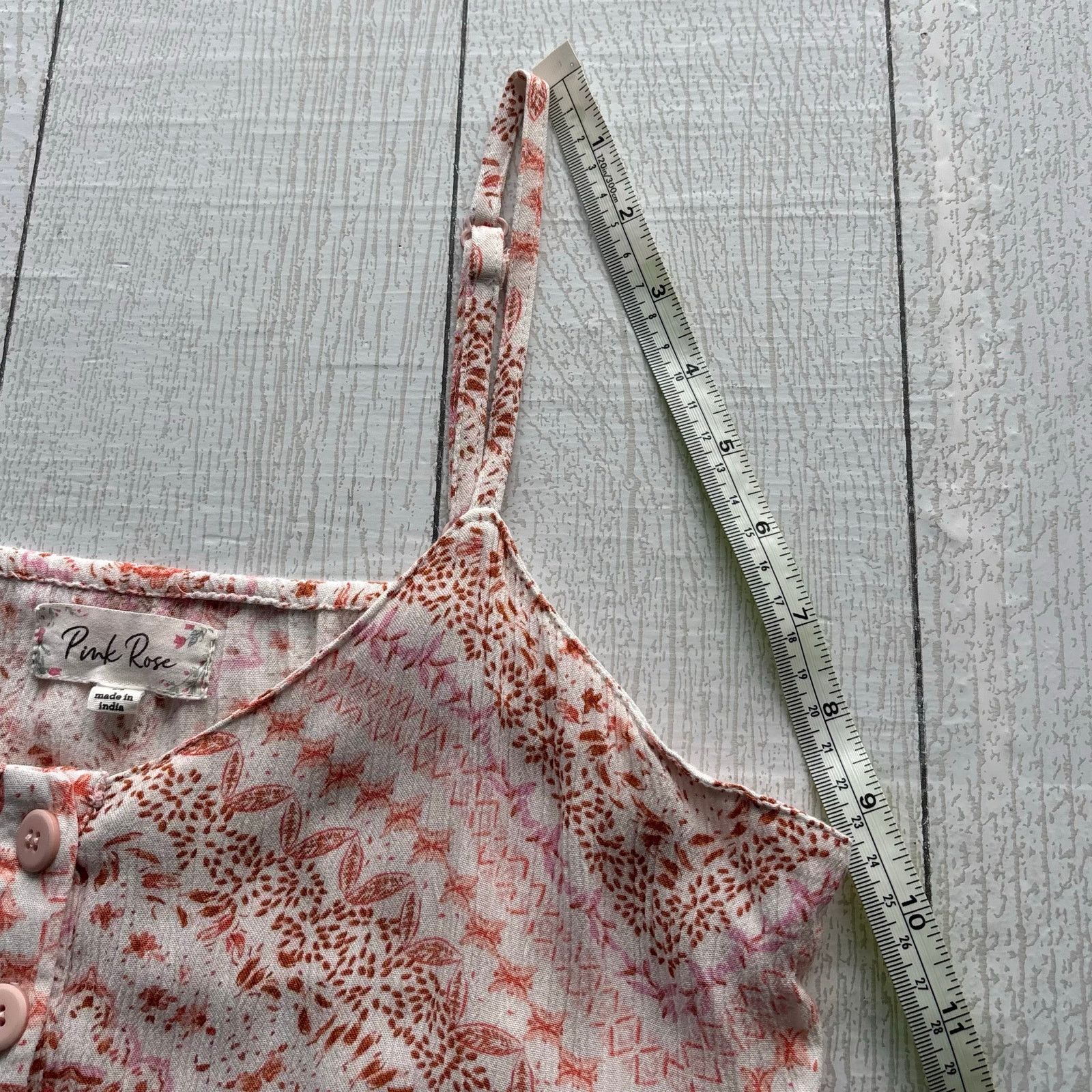 Other Pink Rose Geometric and Floral Midi Sundress Size M Size M / US 6-8 / IT 42-44 - 5 Thumbnail