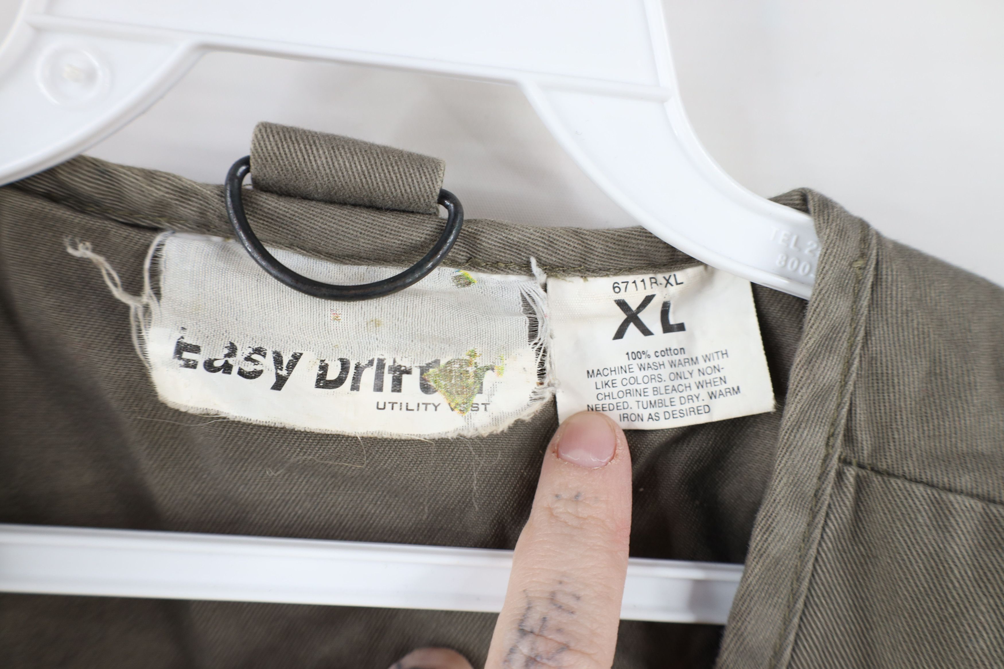 Vintage Vintage 90s Y2K Streetwear Full Zip Tactical Fishing Vest Size US XL / EU 56 / 4 - 9 Thumbnail