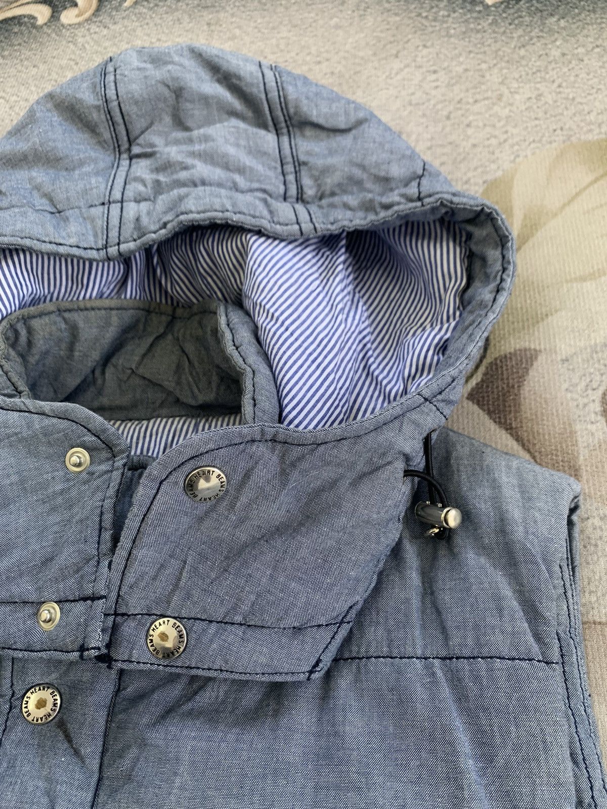 Beams Plus Beams Heart Vest Hooded Size US M / EU 48-50 / 2 - 5 Thumbnail