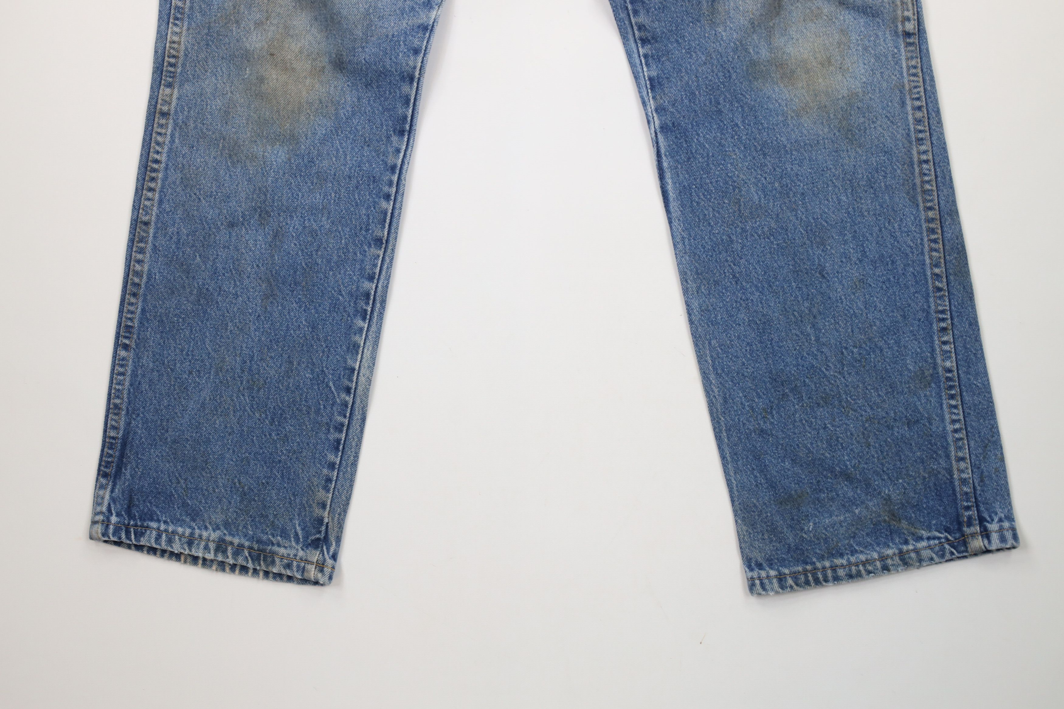 Vintage Vintage 70s 80s Streetwear Straight Leg Denim Jeans USA Size US 34 / EU 50 - 4 Thumbnail