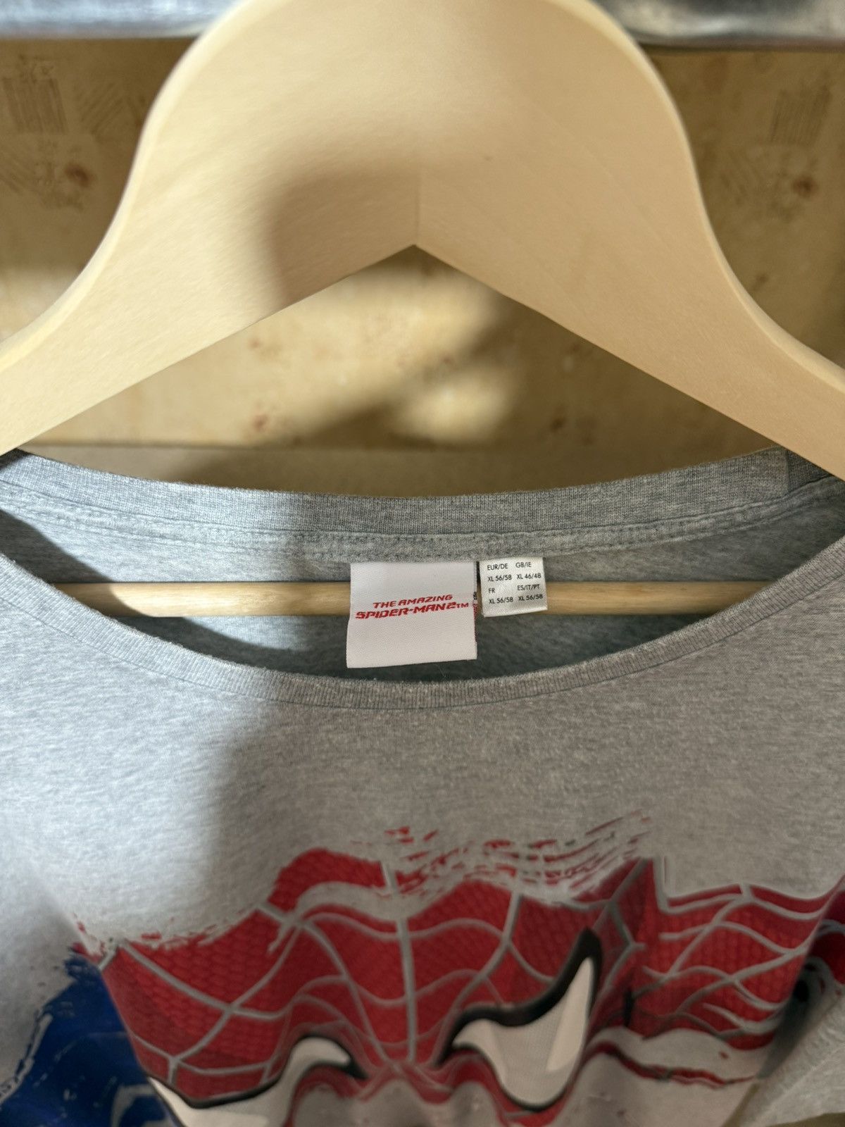 Cartoon Network × Marvel Comics Rare 2014 The Amazing Spider Man 2 Marvel Hype Y2K T-Shirt Size US XL / EU 56 / 4 - 4 Thumbnail