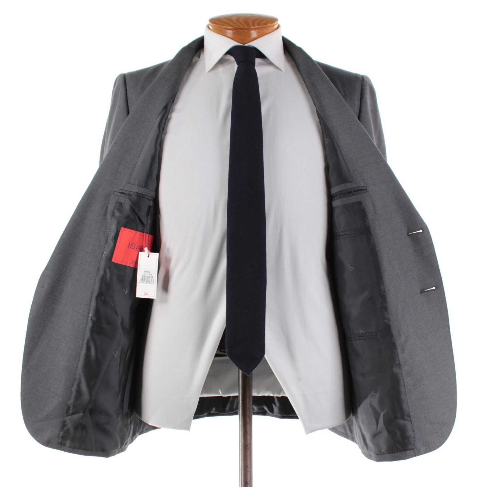 Isaia isaia Suit Size US 40 Regular in Gray Size 40R - 8 Thumbnail