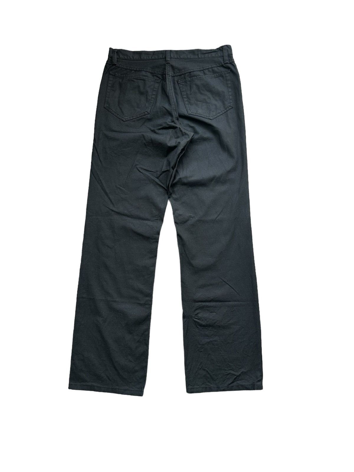 5351 POUR LES HOMMES 90’s 5351 black avantgarde microcord waxed jeans Size US 30 / EU 46 - 2 Thumbnail
