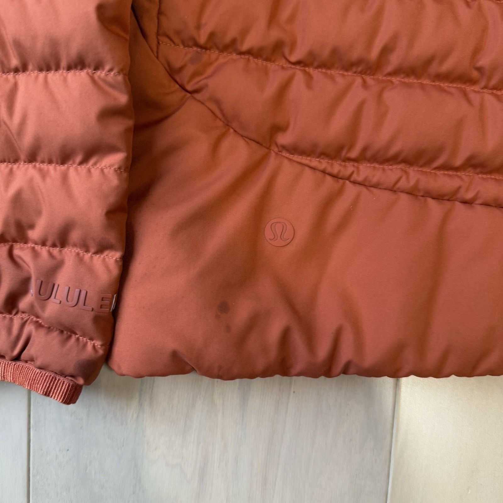 Lululemon Lululemon Down Jacket Women's 4 Orange Full Zip Insulated Size S / US 4 / IT 40 - 9 Thumbnail