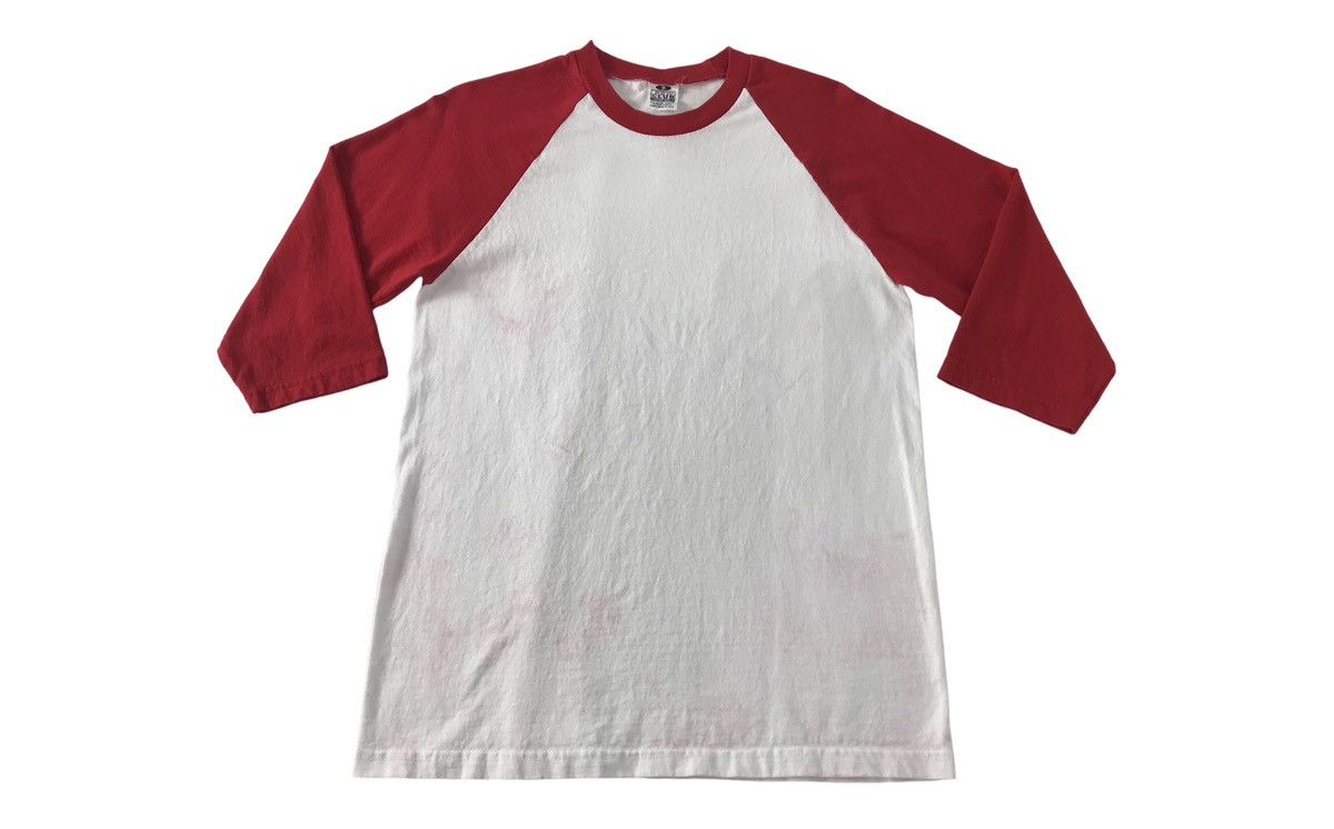 Other 90s Pro Club Raglan 3Q Sleeve Plain Printed T-shirt Size US S / EU 44-46 / 1 - 1 Thumbnail