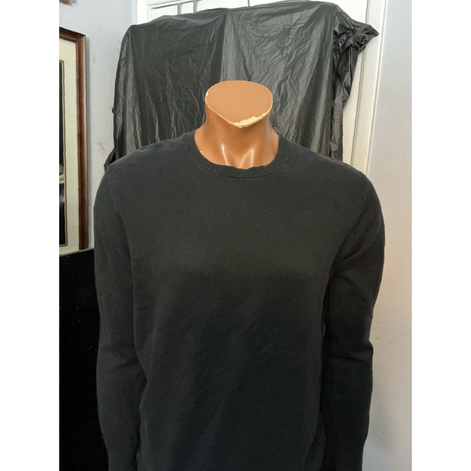 Ksubi VINTAGE Ksubi Black Knit Lightweight Crewneck Long Sleeve Pullover Sweater M Mens Size M Size US M / EU 48-50 / 2 - 7 Thumbnail