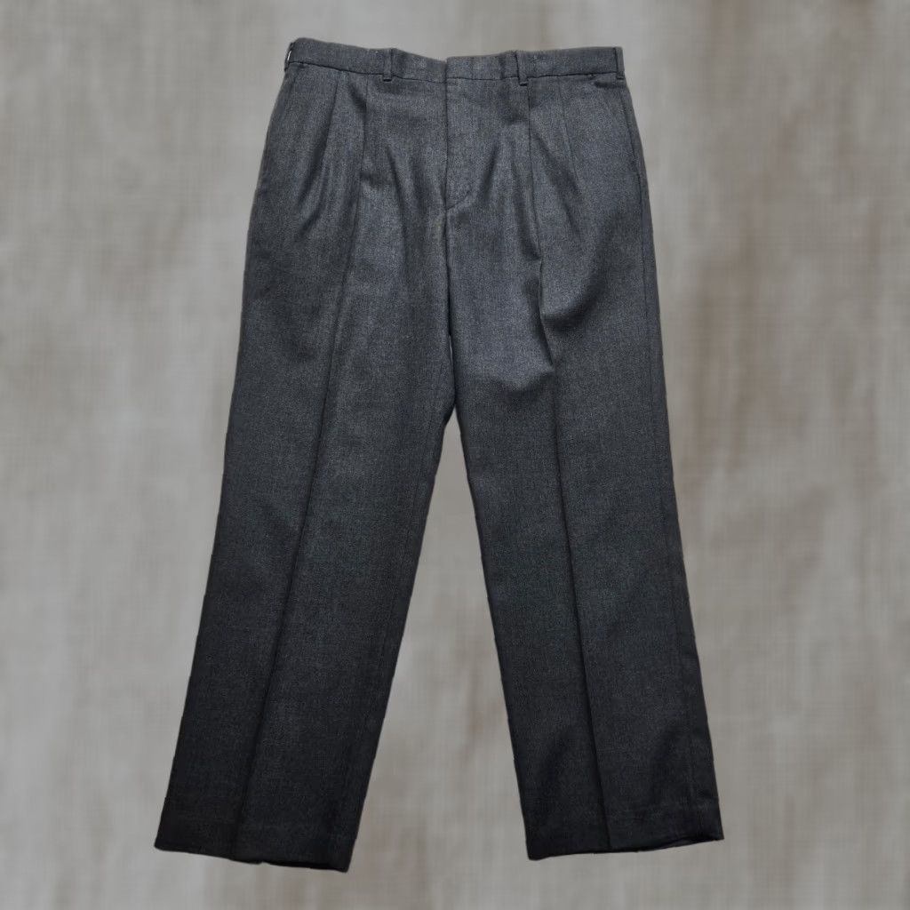 Vintage Gray Dress Pants Straight Leg Adult Men's Size 38 x 30 S Size US 38 / EU 54 - 1 Thumbnail