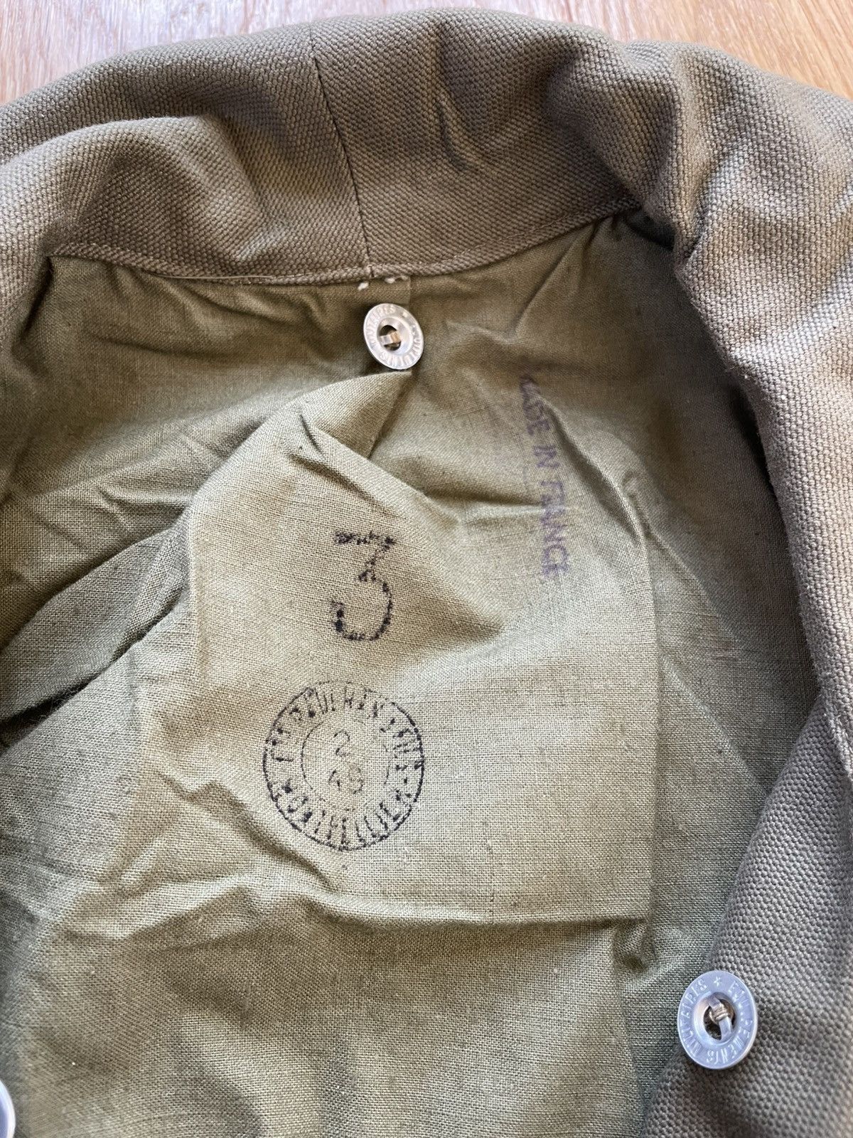 Other French Army M-35 Motorcycle Jacket Vintage 40s Size 3 XL Size US XL / EU 56 / 4 - 6 Thumbnail