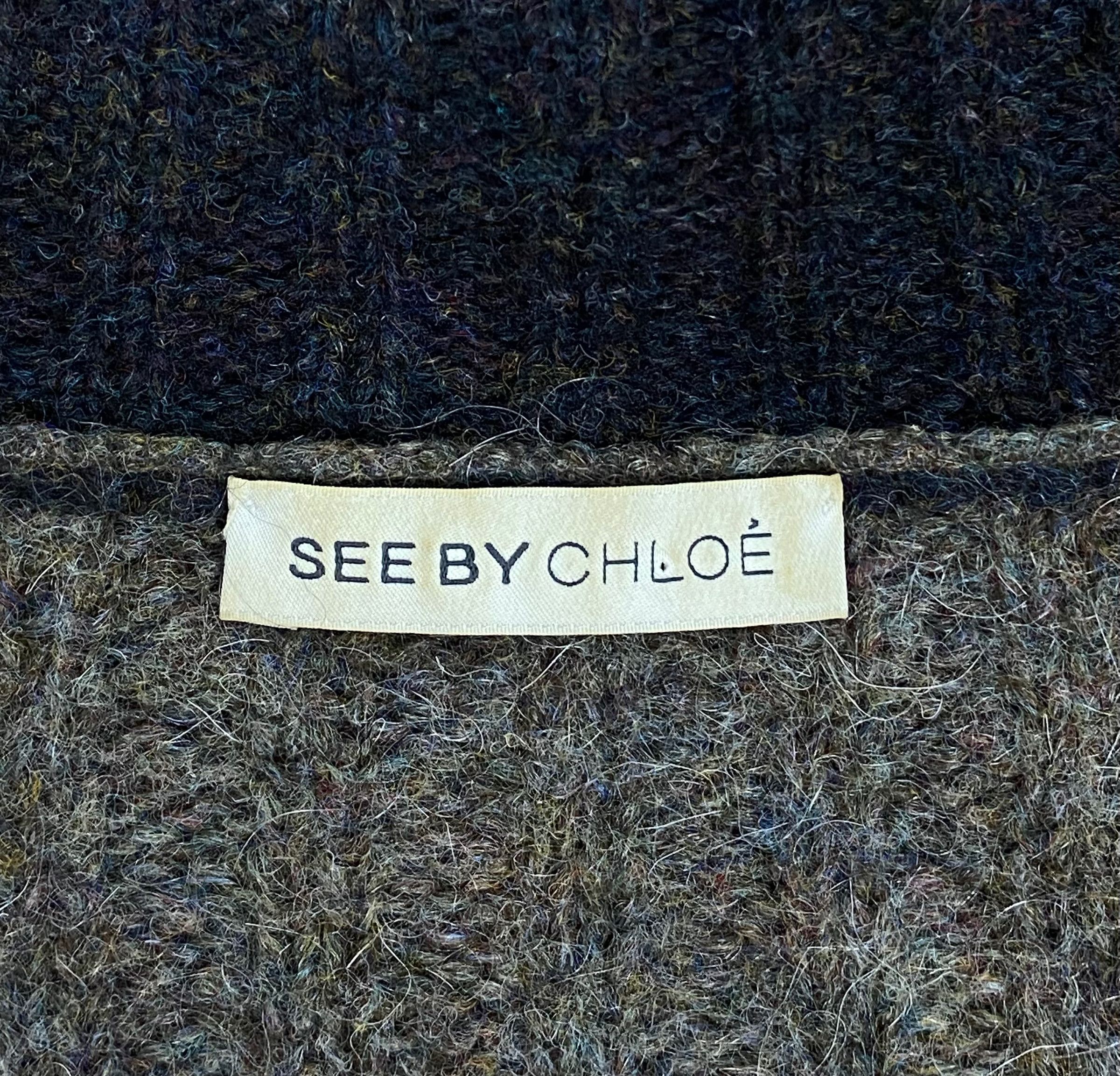 See by Chloe Long Knit Sweater size IT 38