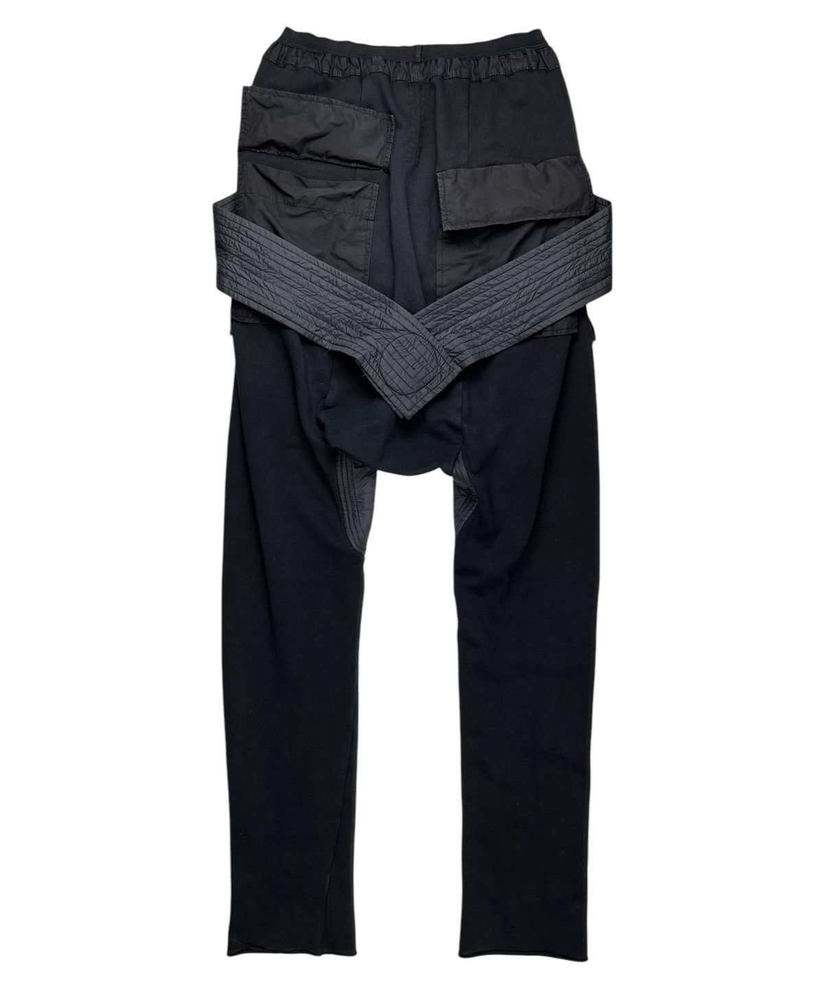 Rick Owens Rick Owens Archive Nylon Paneled Creatch Cargo Pants Size US 28 / EU 44 - 2 Thumbnail