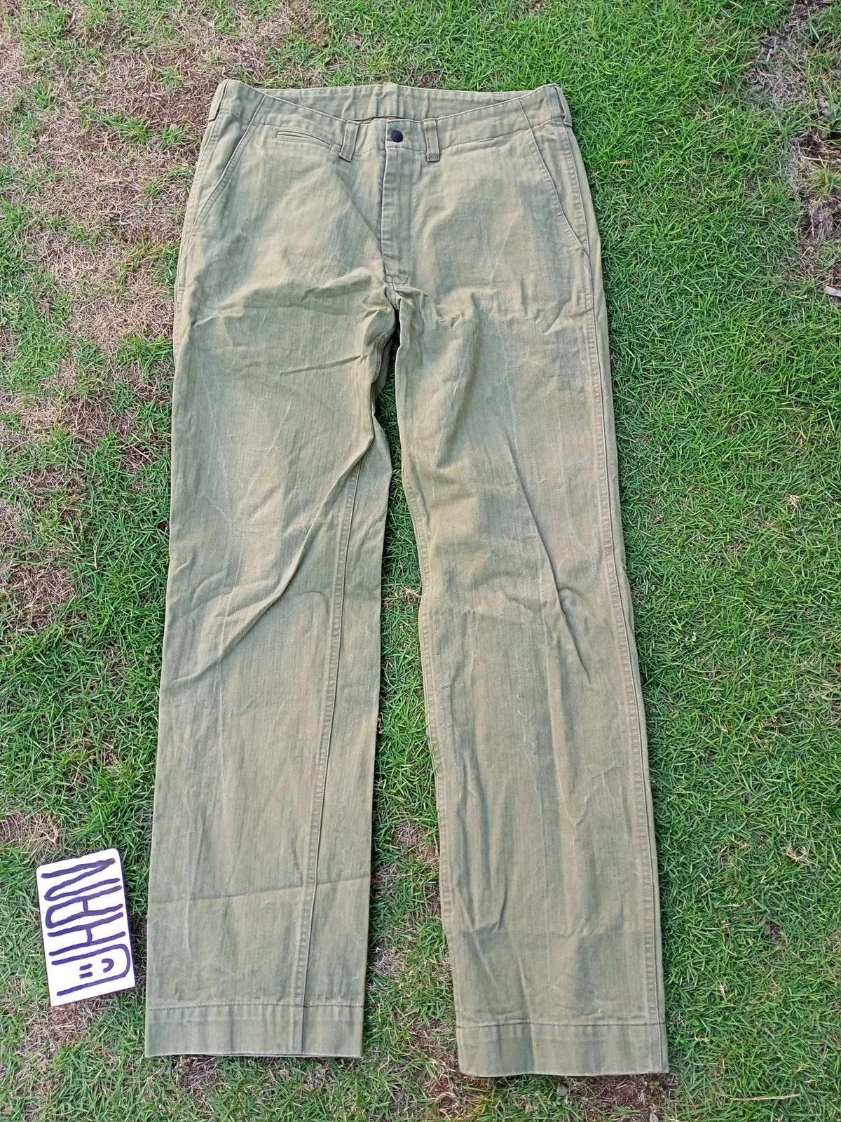 Bape *A BATHING APE MODERN EQUIPMENT MILITARY PANTS Size US 34 / EU 50 - 2 Thumbnail