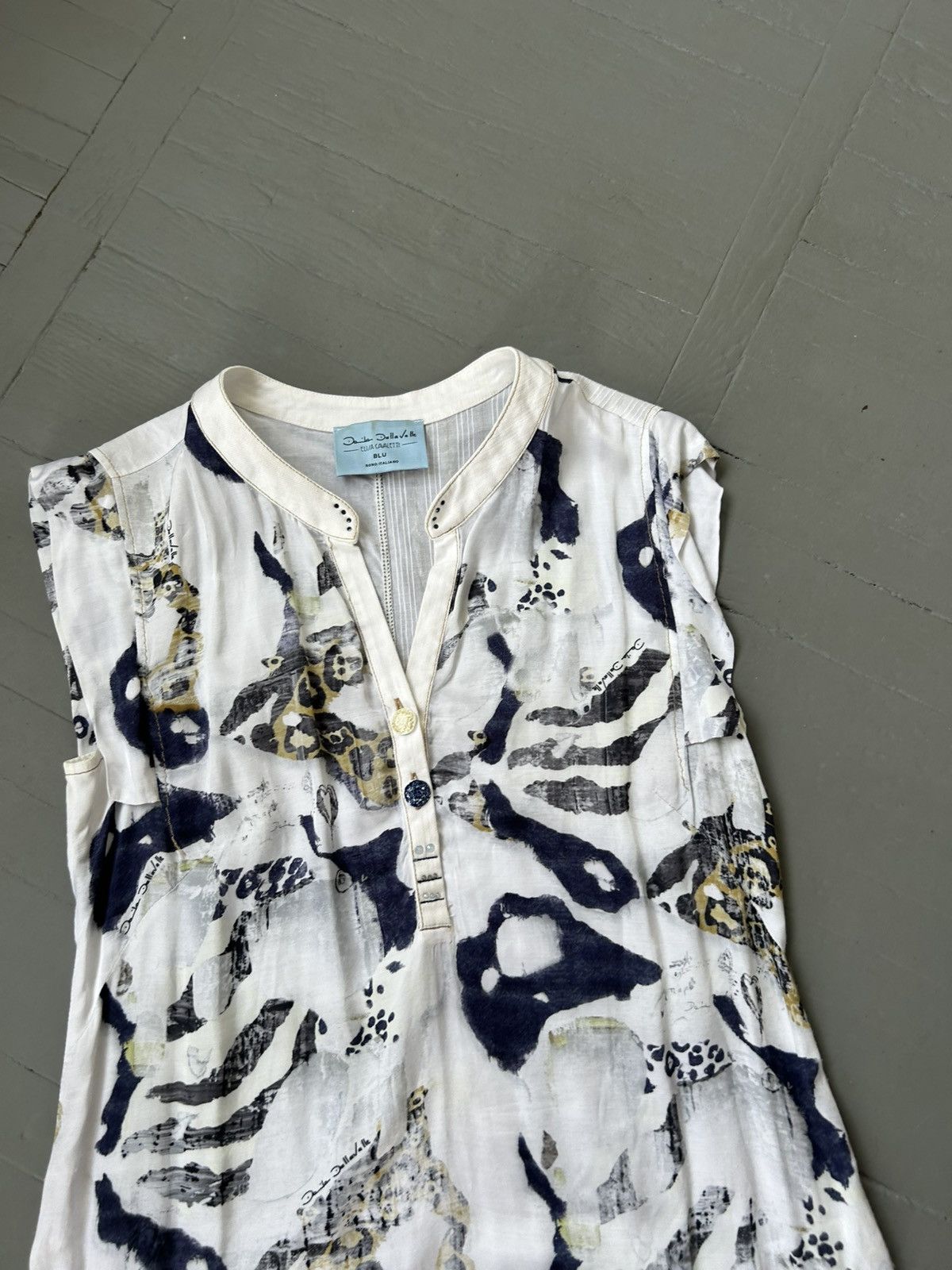 Elisa Cavaletti Elisa Cavaletti viscose blouse tank top Size M / US 6-8 / IT 42-44 - 4 Thumbnail