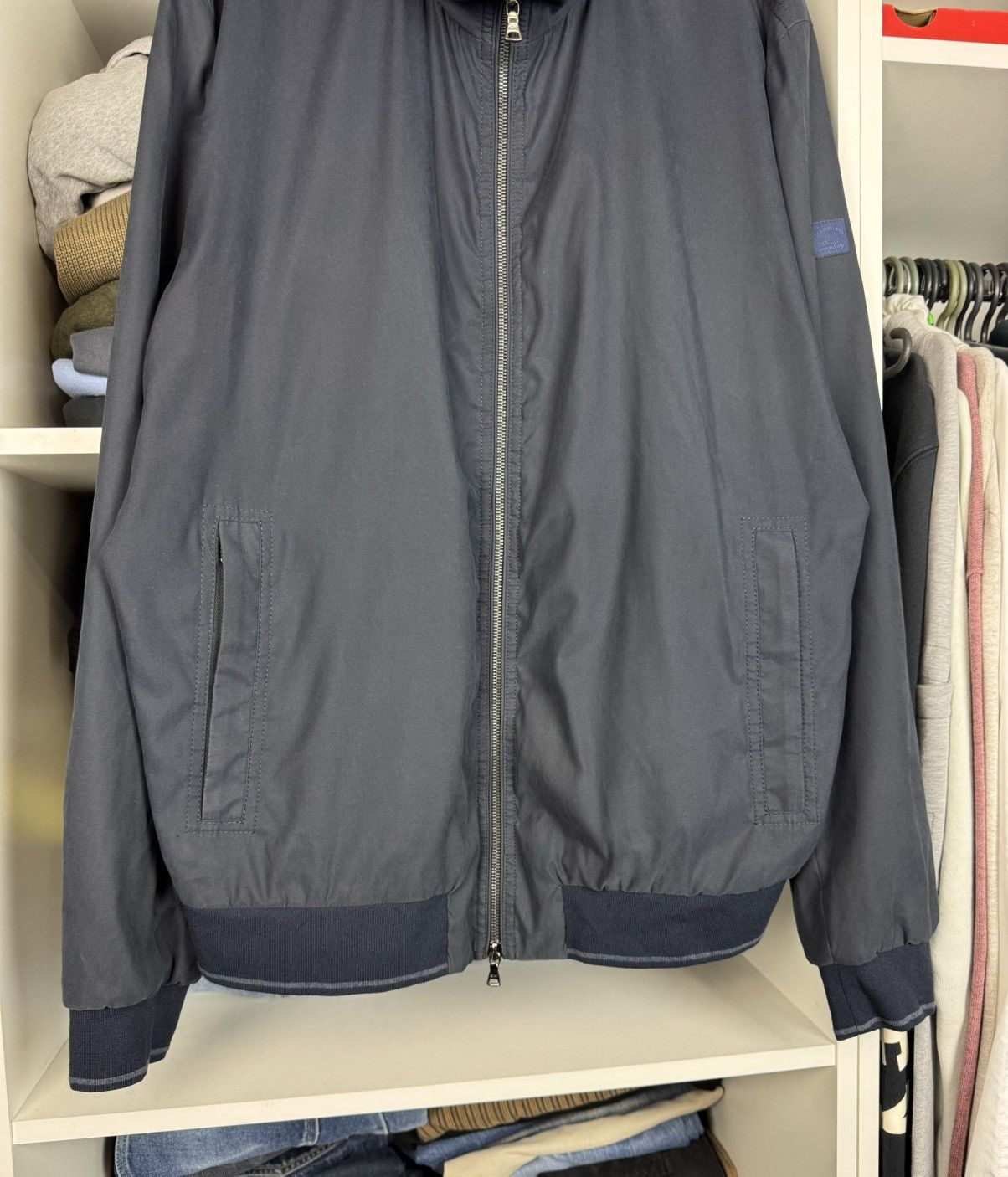Paul & Shark Paul & Shark Yachting Full-Zip Jacket Navy Blue Men's Size US XXL / EU 58 / 5 - 6 Thumbnail