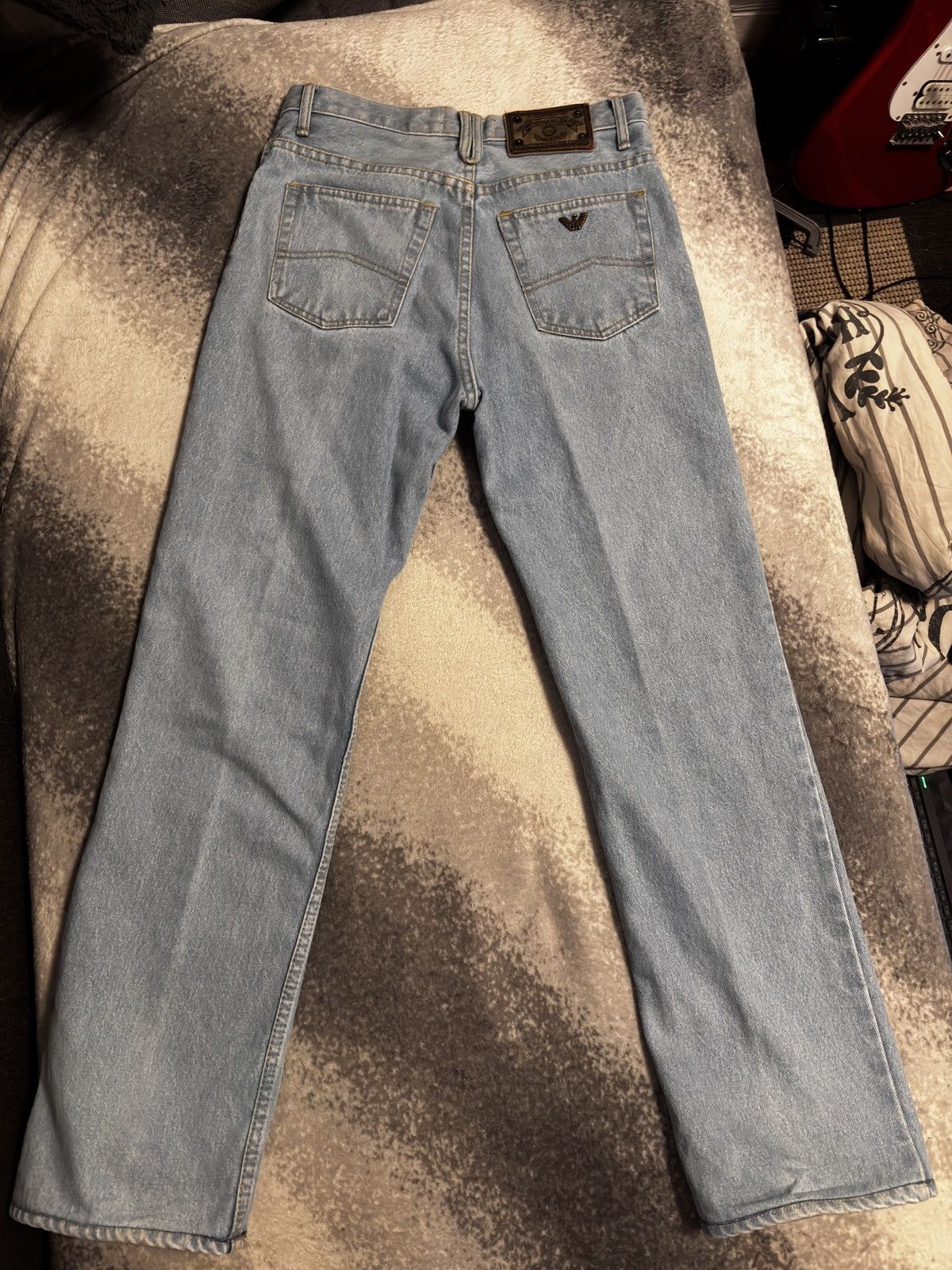Giorgio Armani 90s Armani Jeans Ittierre Prototype Sample Ultra Rare Size US 31 - 4 Thumbnail