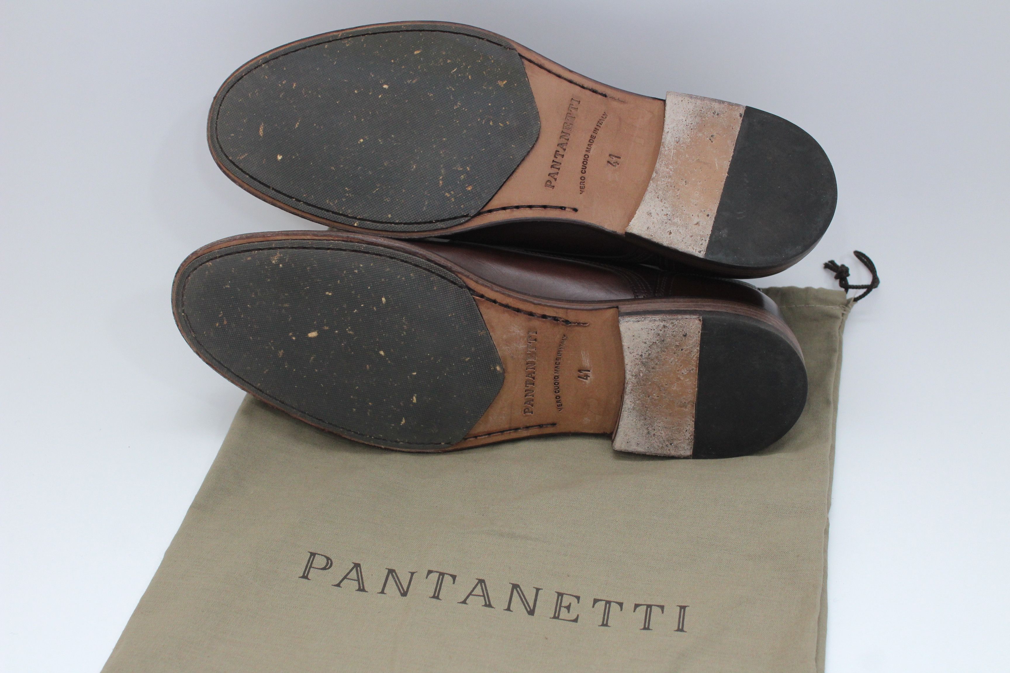 Pantanetti Pantanetti Casual Leather Shoes Size 41 Made In Italy Size US 8 / EU 41 - 11 Thumbnail