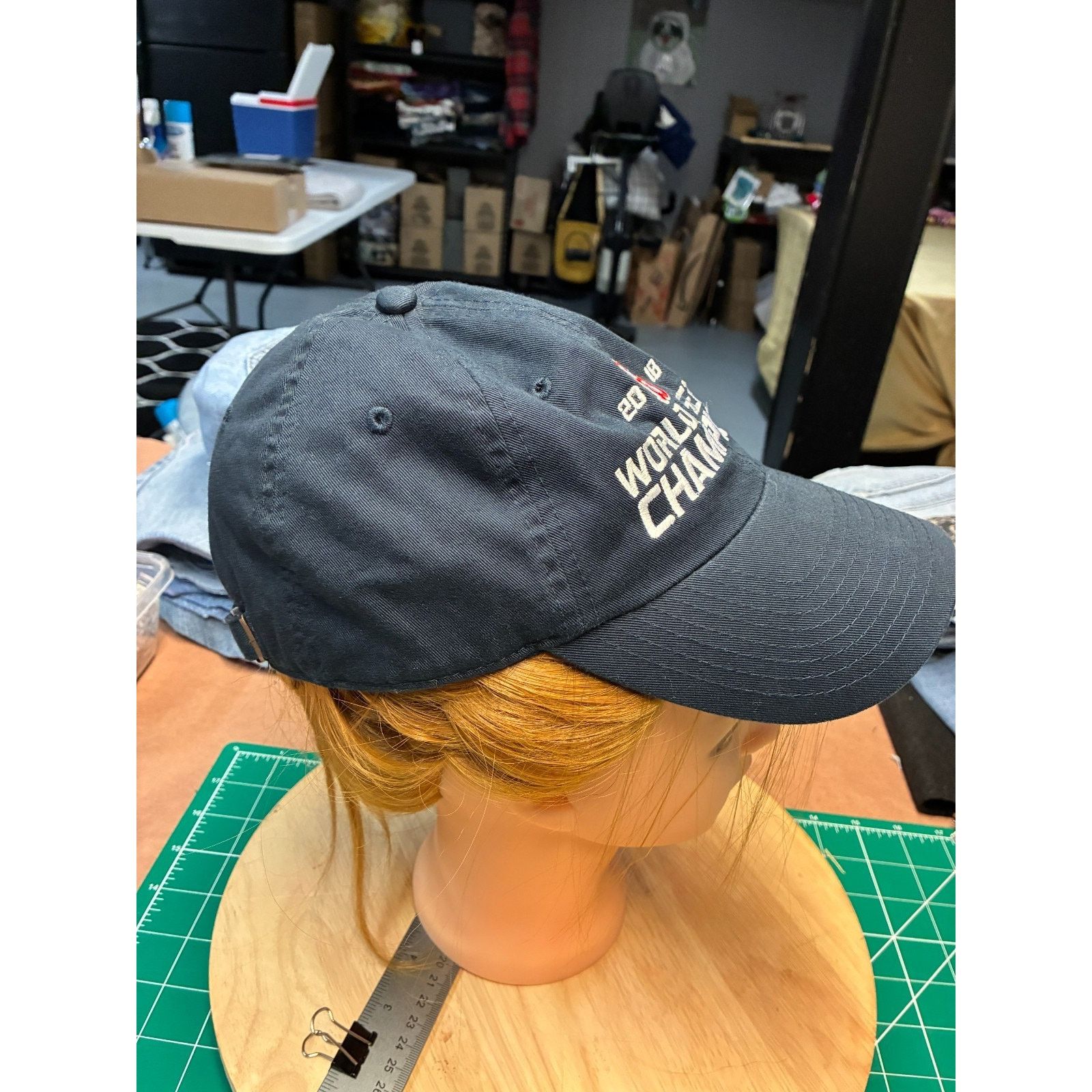 47 Brand Boston Red Sox 2018 World Series Champions Adjustable Hat Size ONE SIZE - 6 Thumbnail