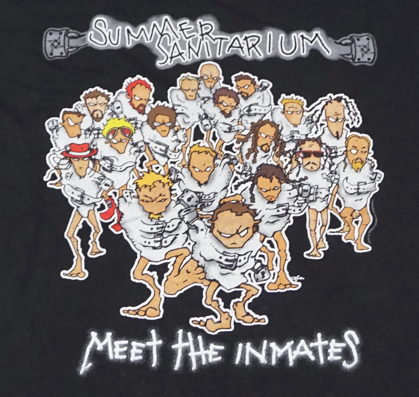 Band Tees × Vintage 2000 Summer Sanitarium Tour T-shirt, Metallica Korn Kid Rock Size US L / EU 52-54 / 3 - 2 Thumbnail